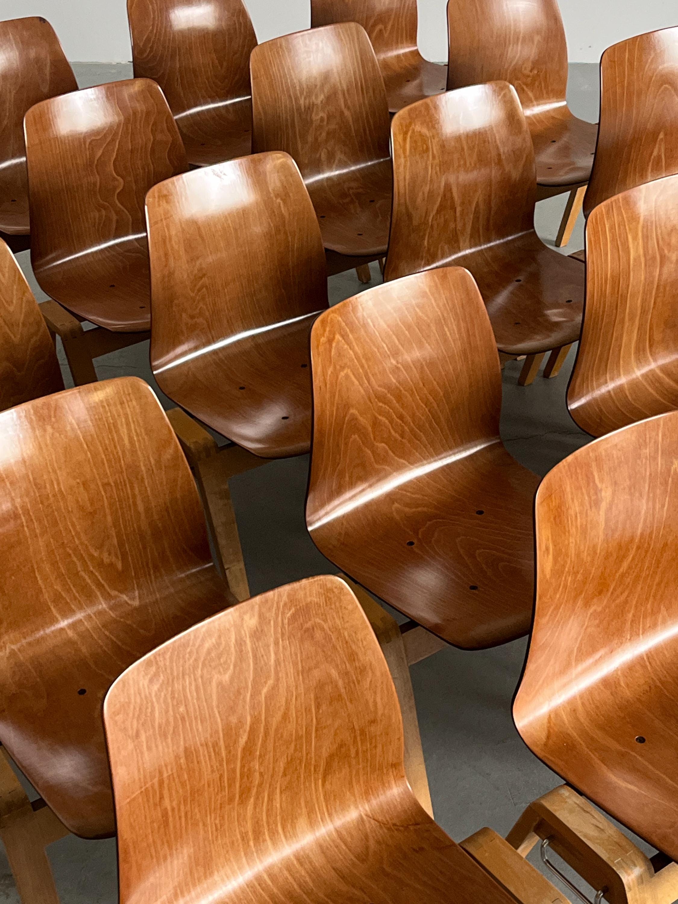 Stackable Dining Chairs by Adam Stegner for Pagholz Flötotto