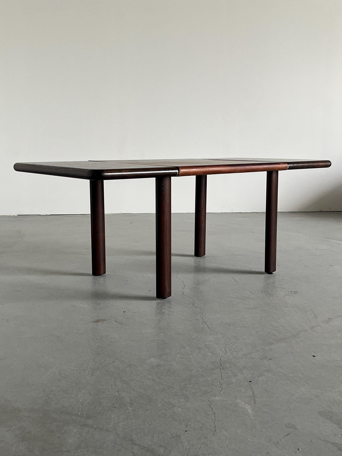 Large Palisander Mid-Century Modern Office Table