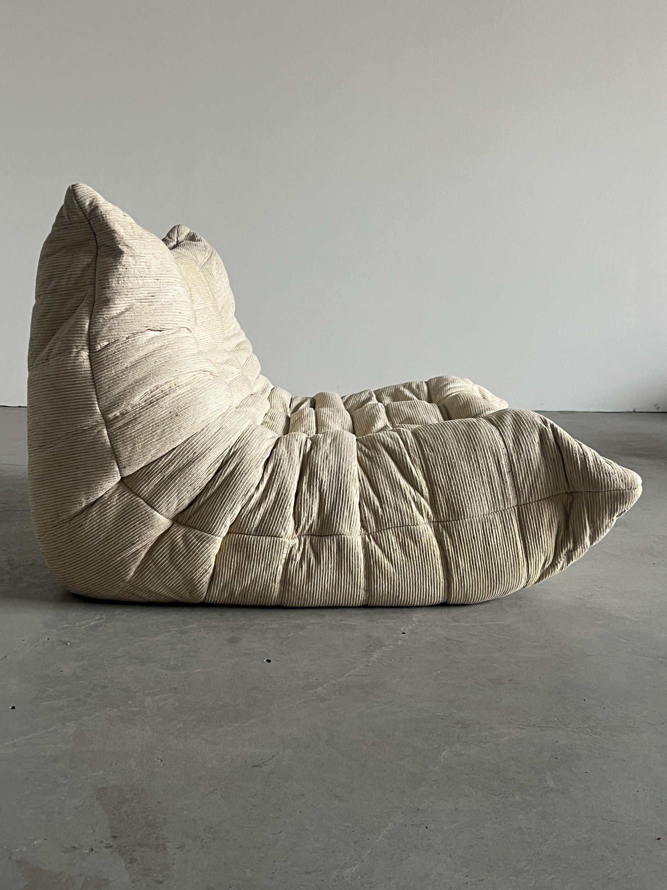 ‘Togo’ Two-Seater Sofa by Michel Ducaroy for Ligne Roset