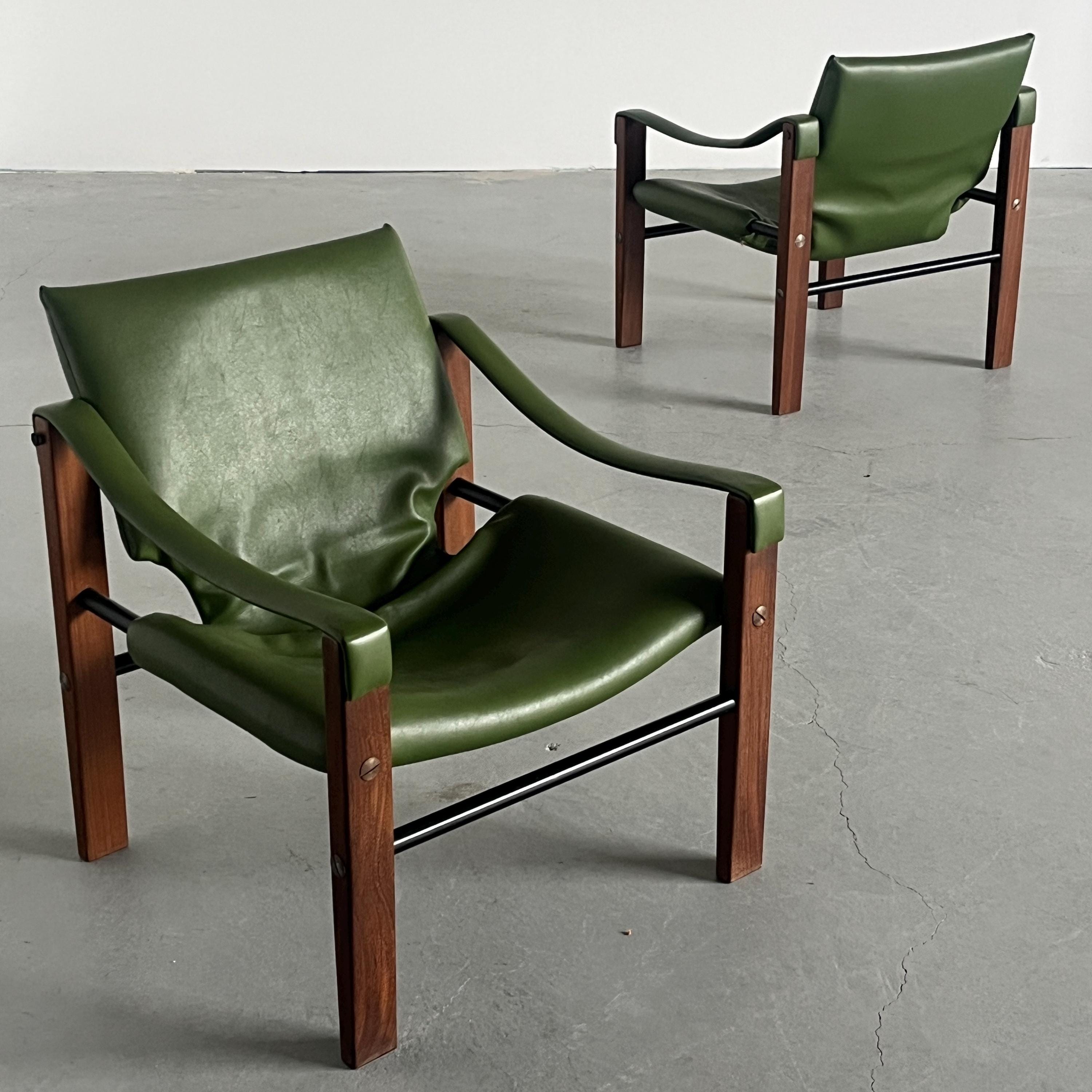 Safari Armchairs by Maurice Burke for Arkana