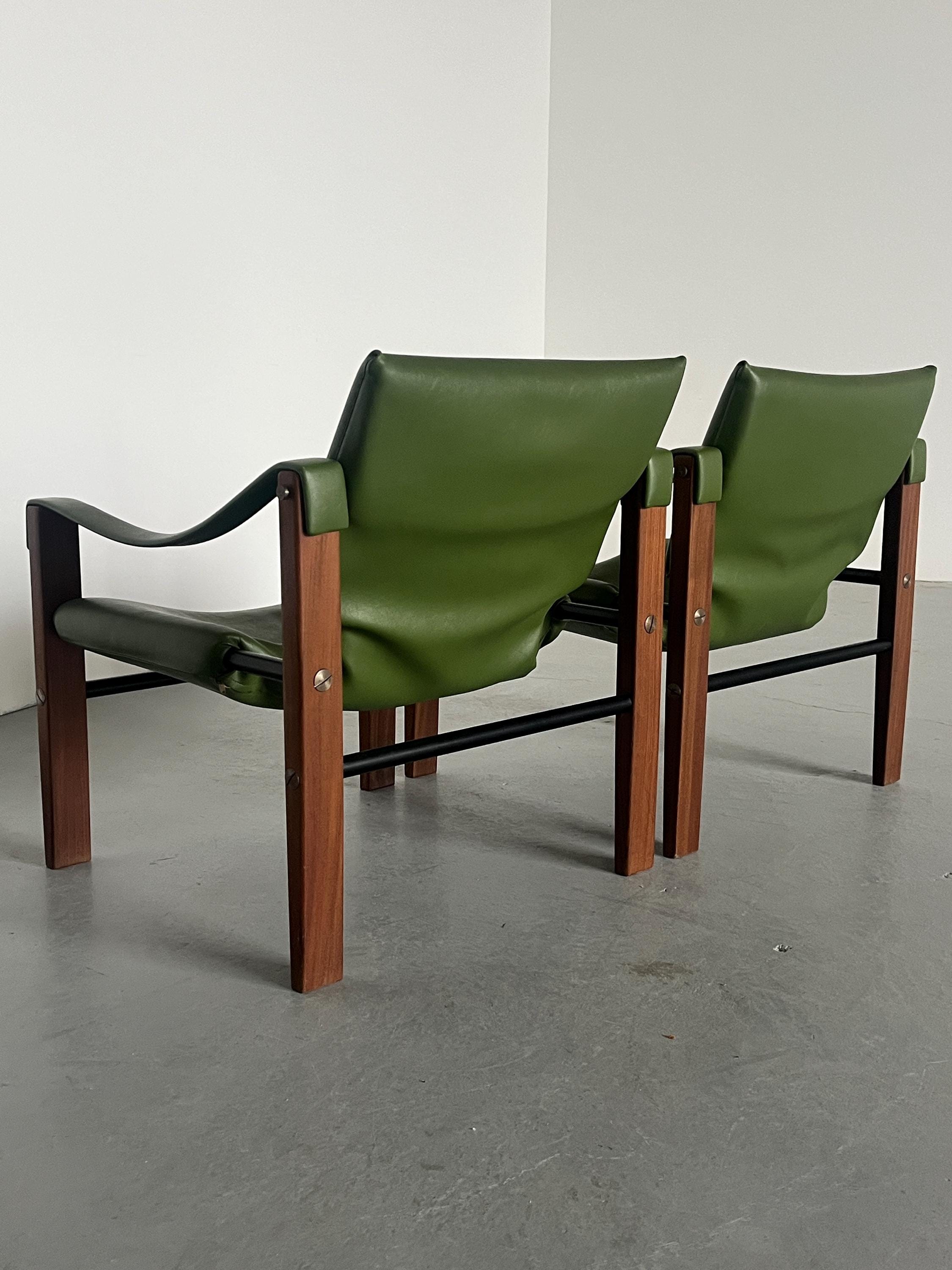 Safari Armchairs by Maurice Burke for Arkana