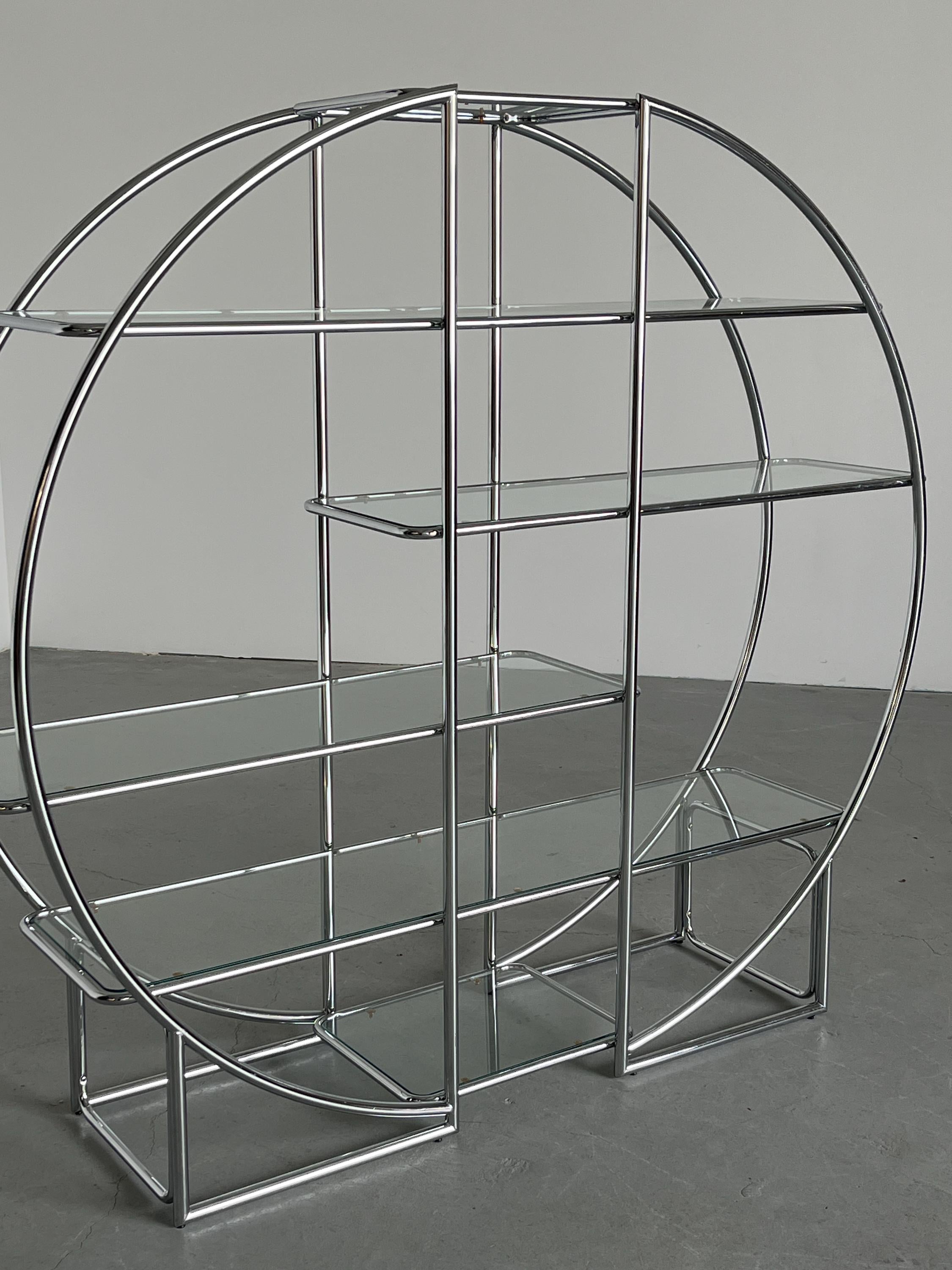 Bauhaus Round Etagere or Room Divider