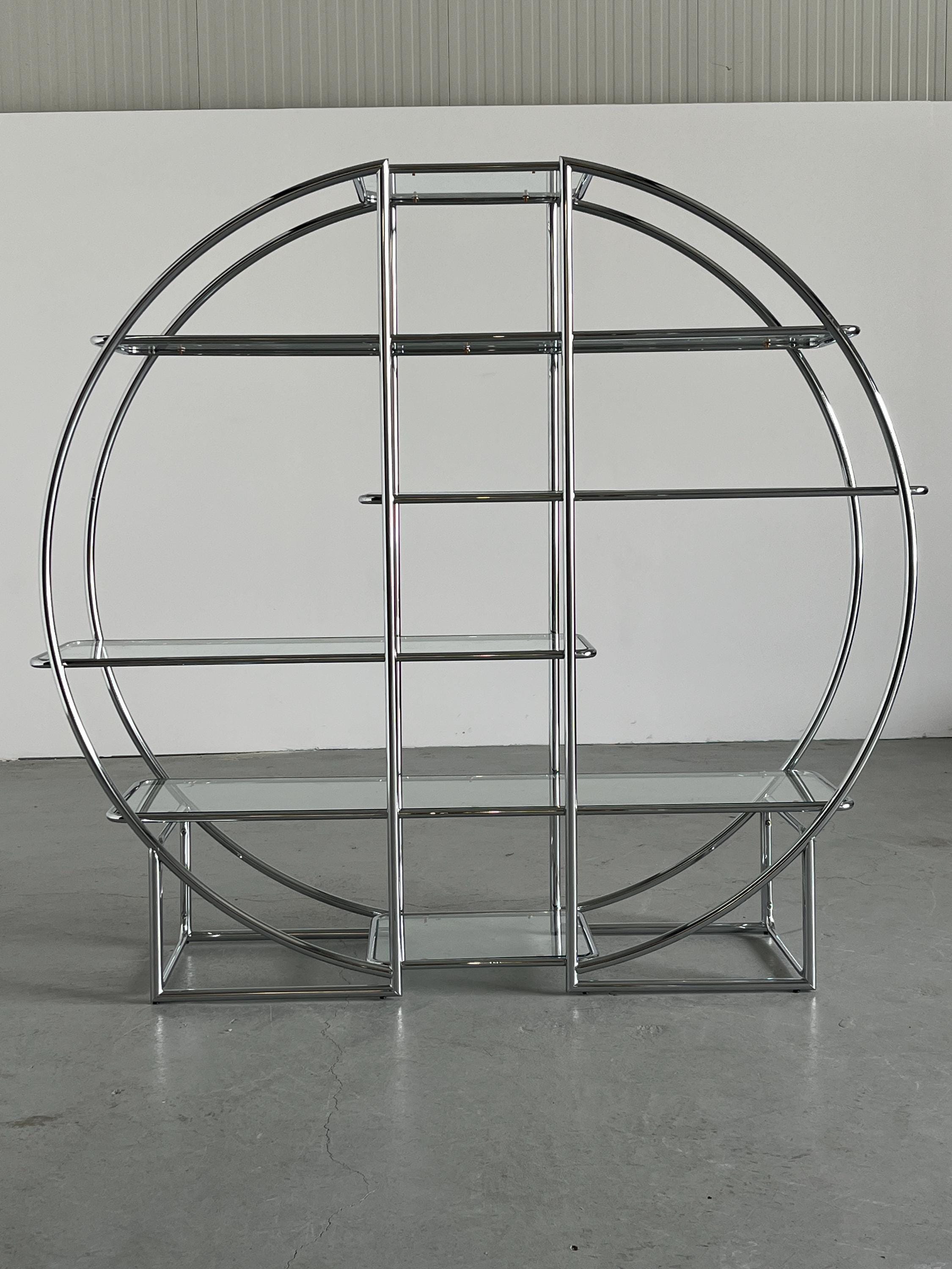 Bauhaus Round Etagere or Room Divider