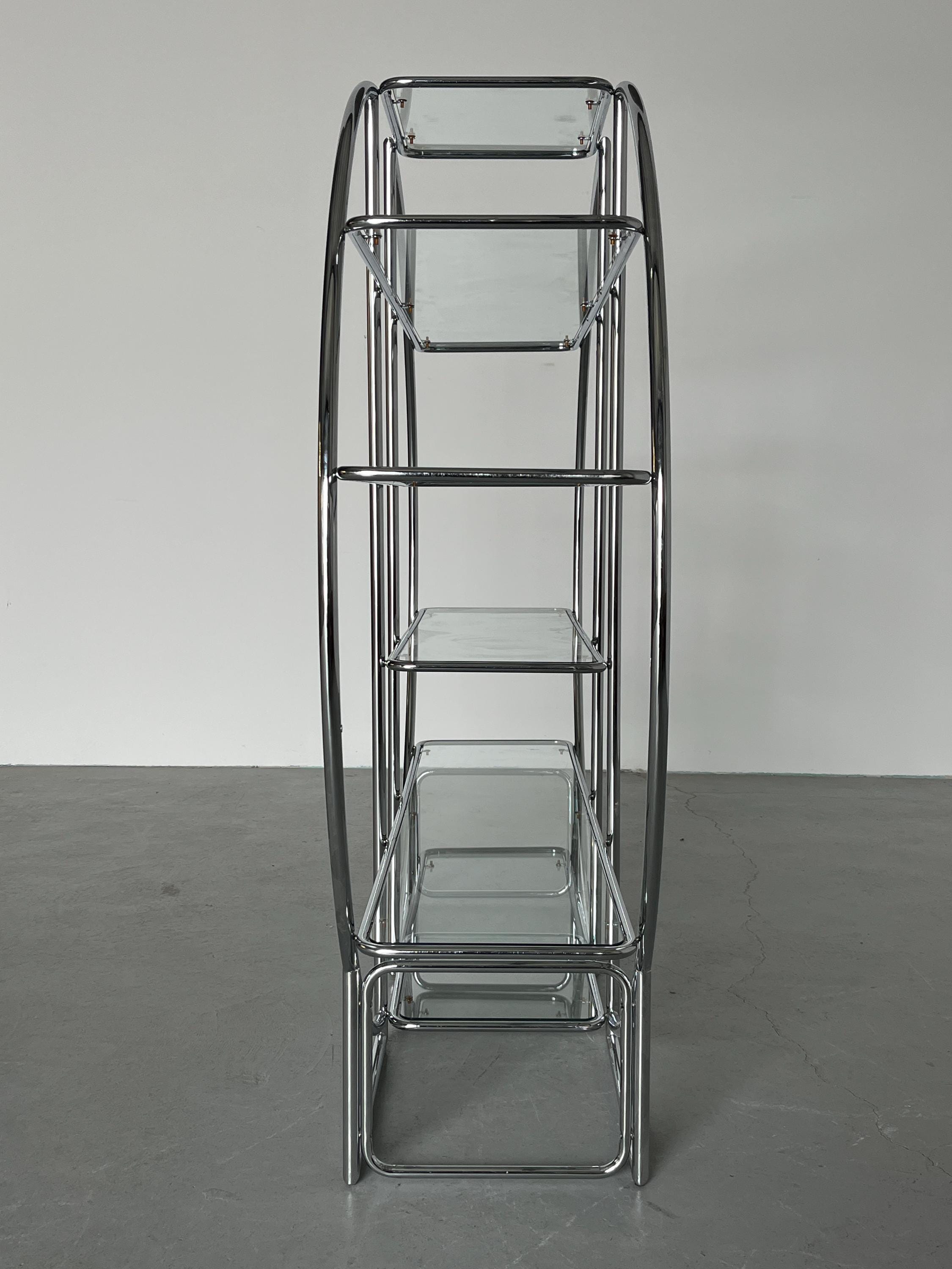 Bauhaus Round Etagere or Room Divider