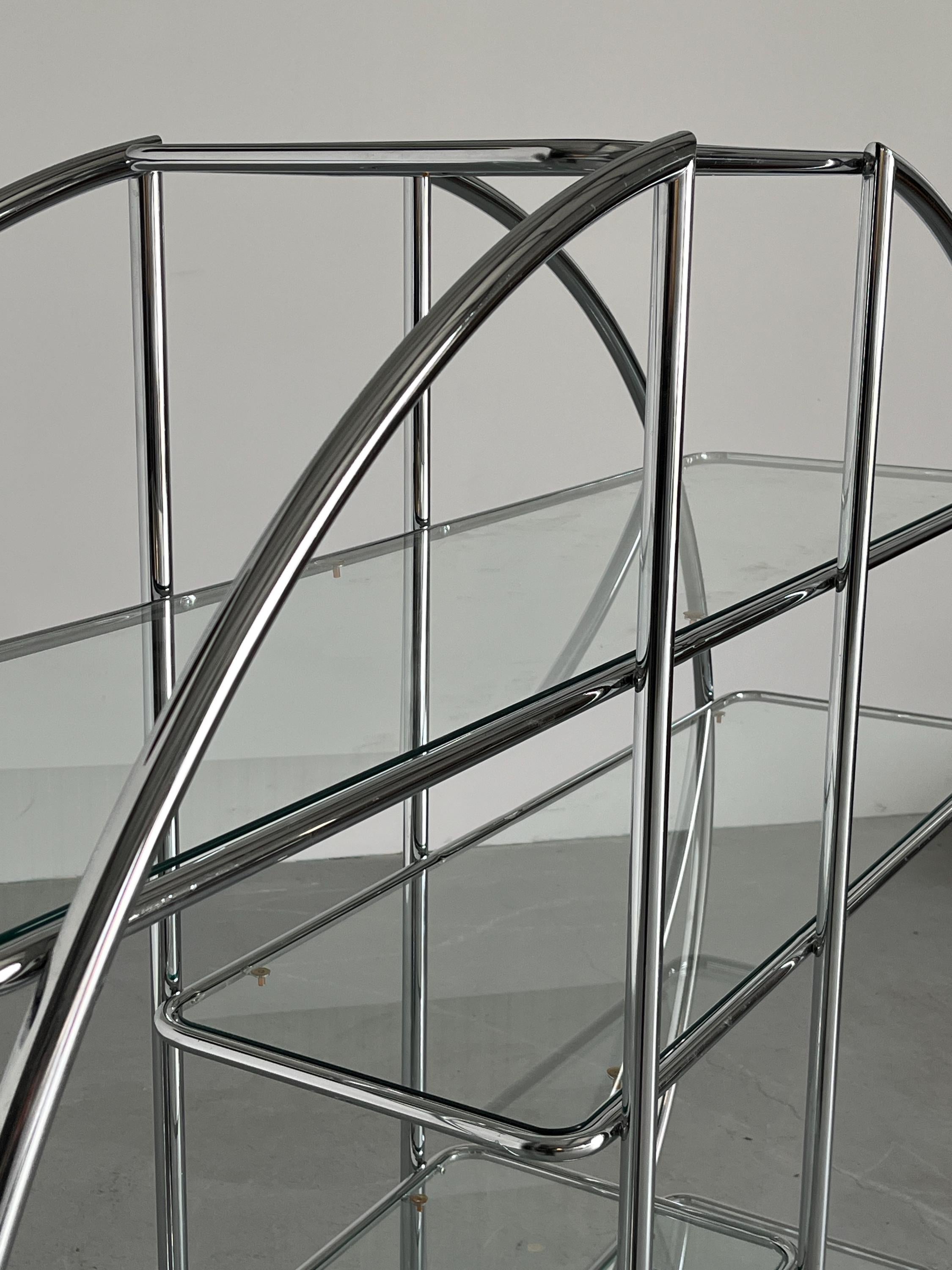 Bauhaus Round Etagere or Room Divider