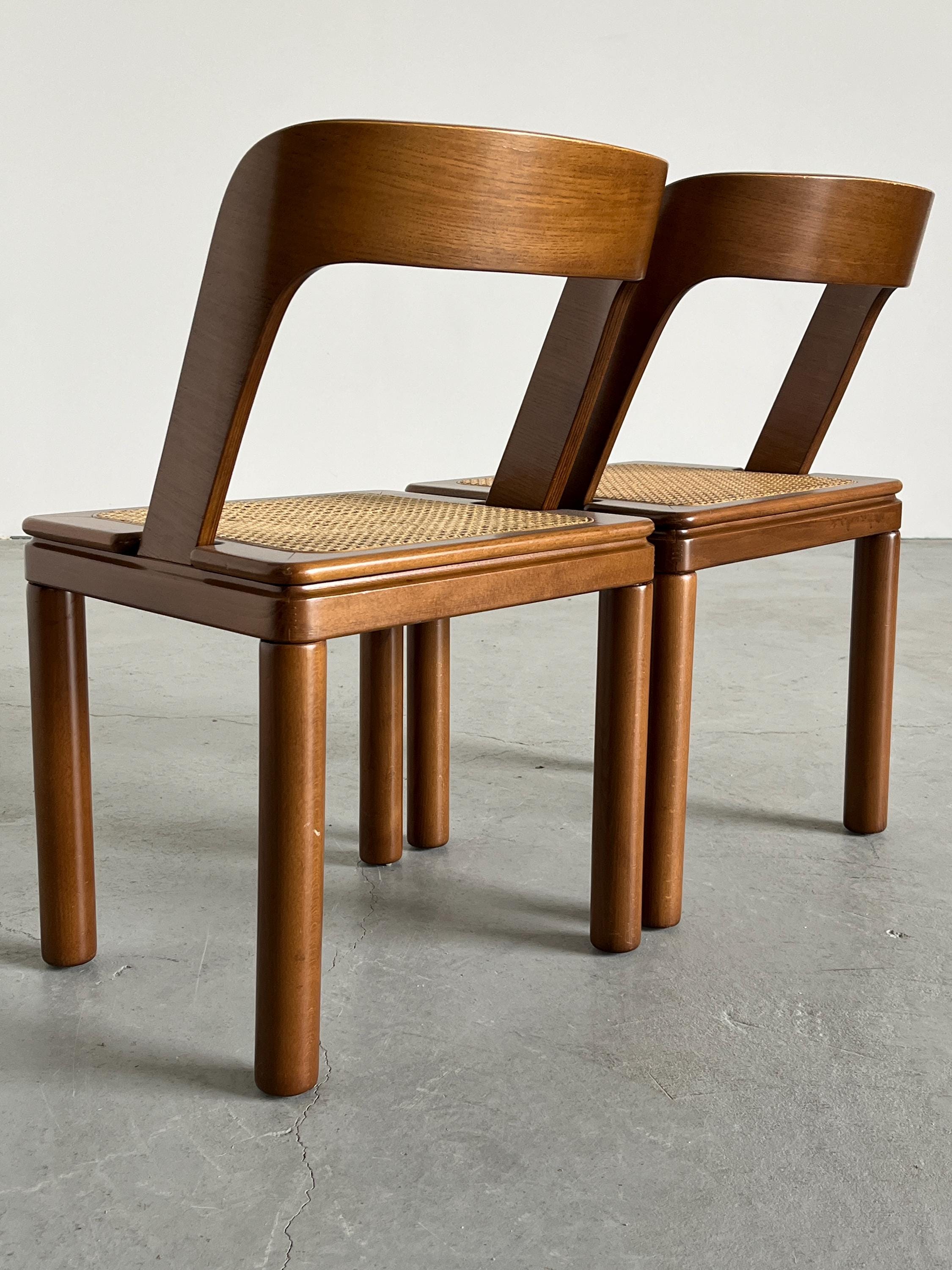 Vintage Italian Dining Chairs by RB Rossana