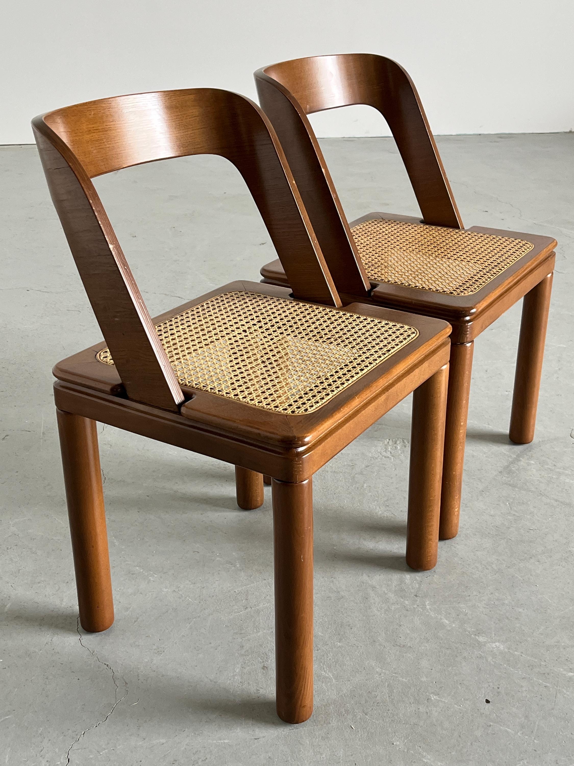 Vintage Italian Dining Chairs by RB Rossana