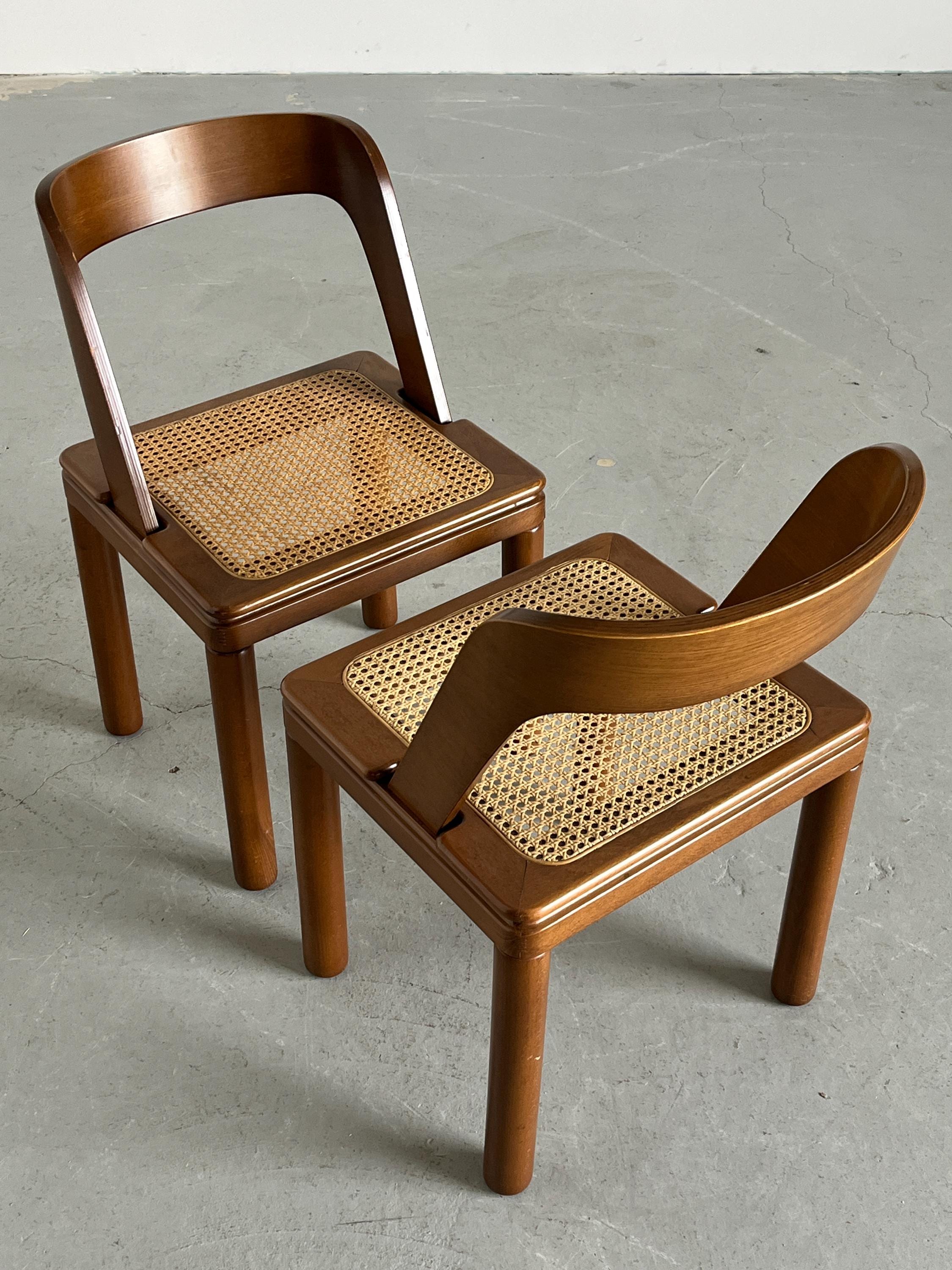 Vintage Italian Dining Chairs by RB Rossana