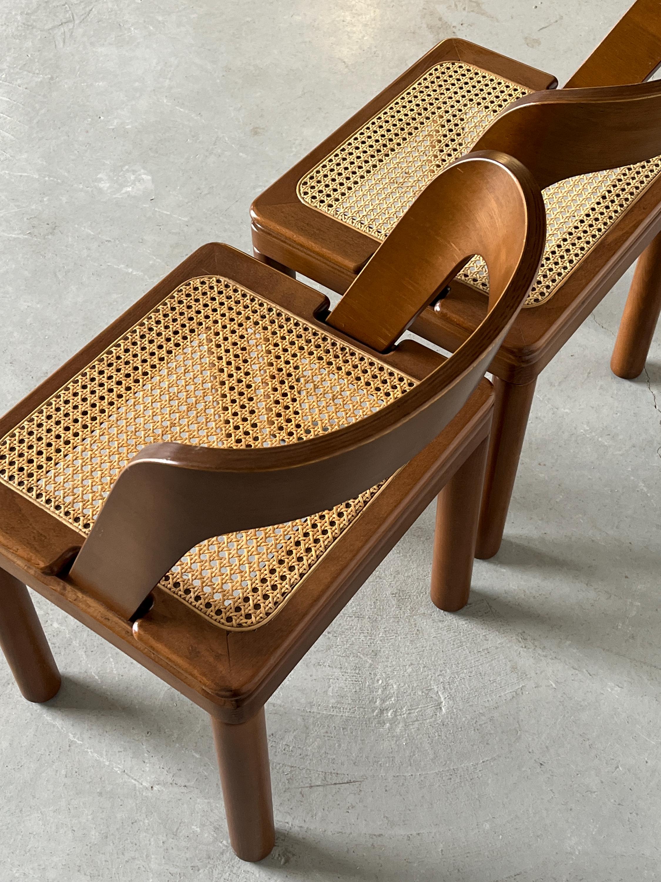 Vintage Italian Dining Chairs by RB Rossana