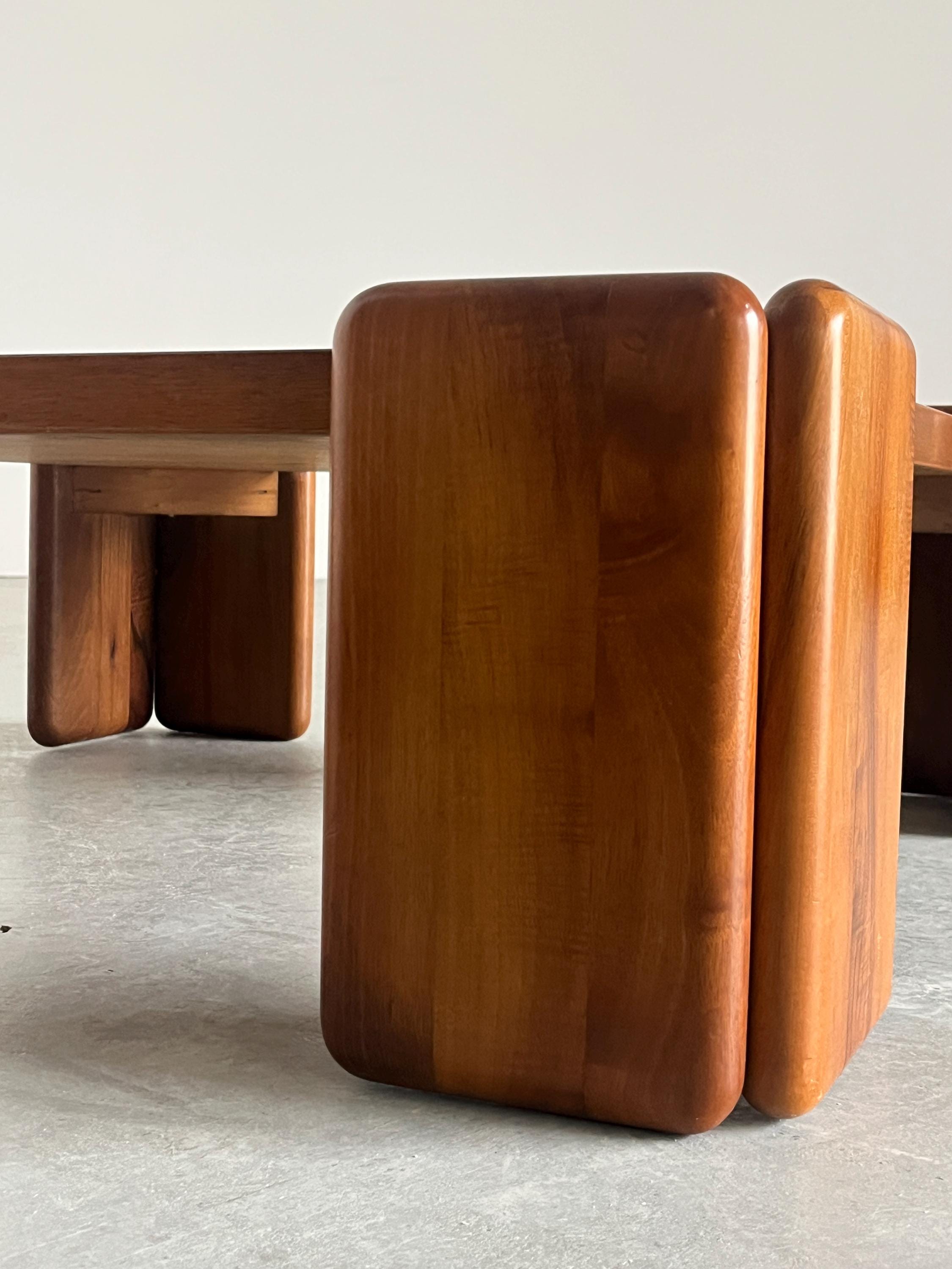 Sapporo Walnut Coffee Table by Mario Marenco for Mobilgirgi