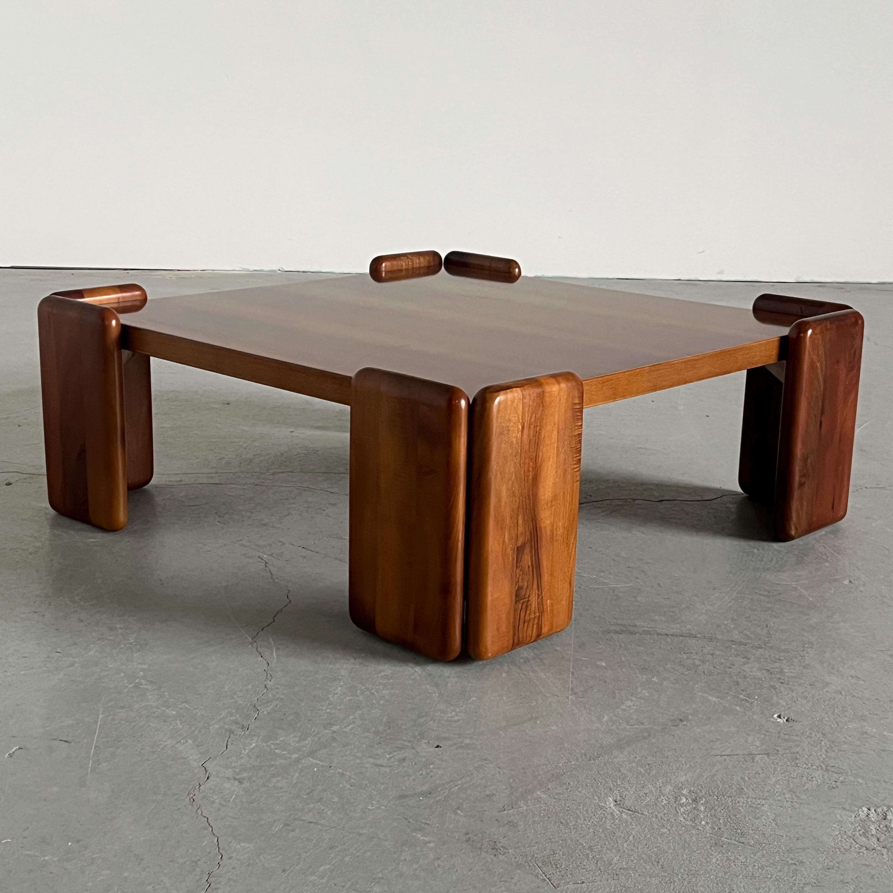 Sapporo Walnut Coffee Table by Mario Marenco for Mobilgirgi