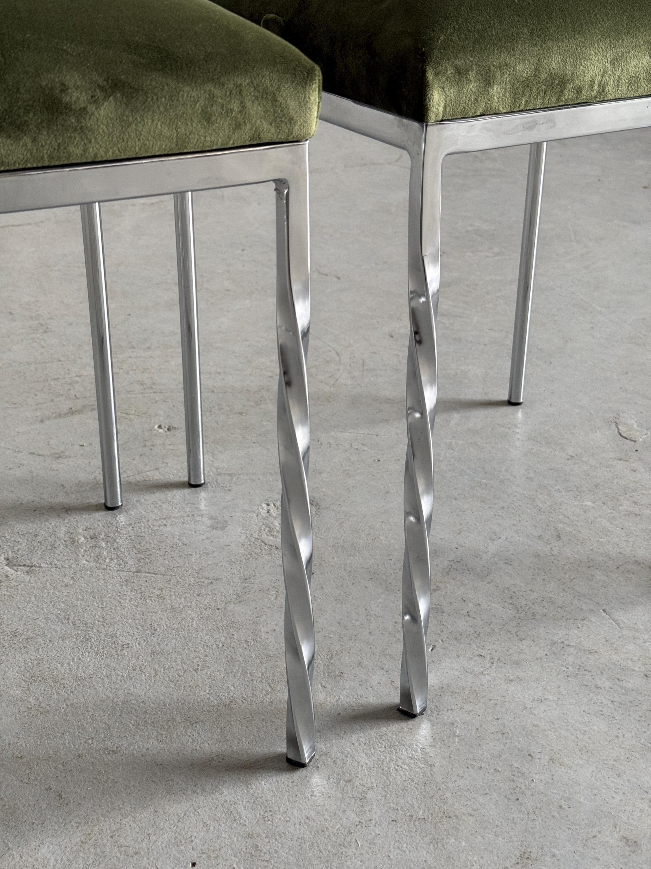 “Suspiral” Chairs by Luigi Serafini for Sawaya &amp; Moroni