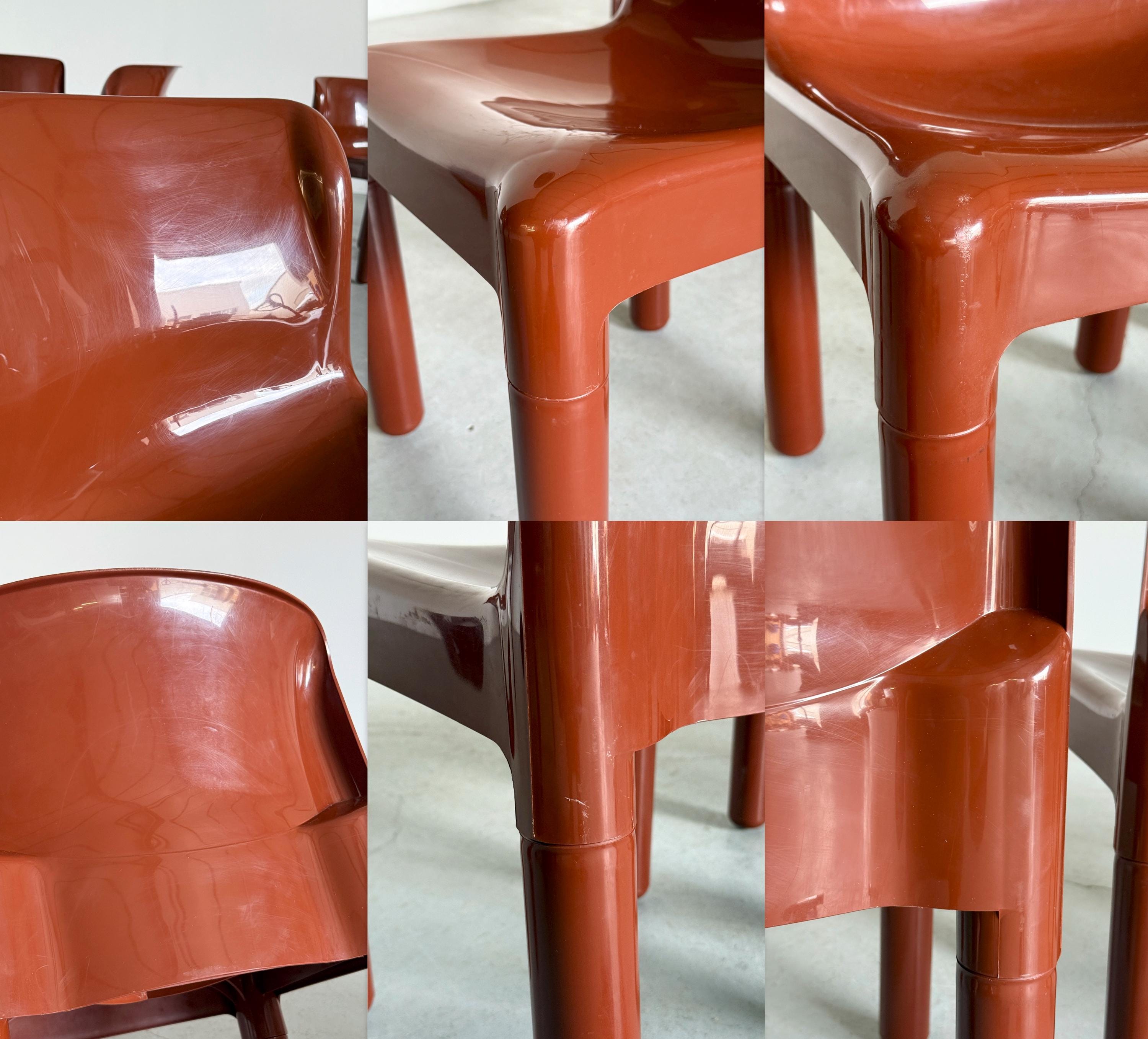 Carlo Bartoli ‘4875’ Chairs for Kartell