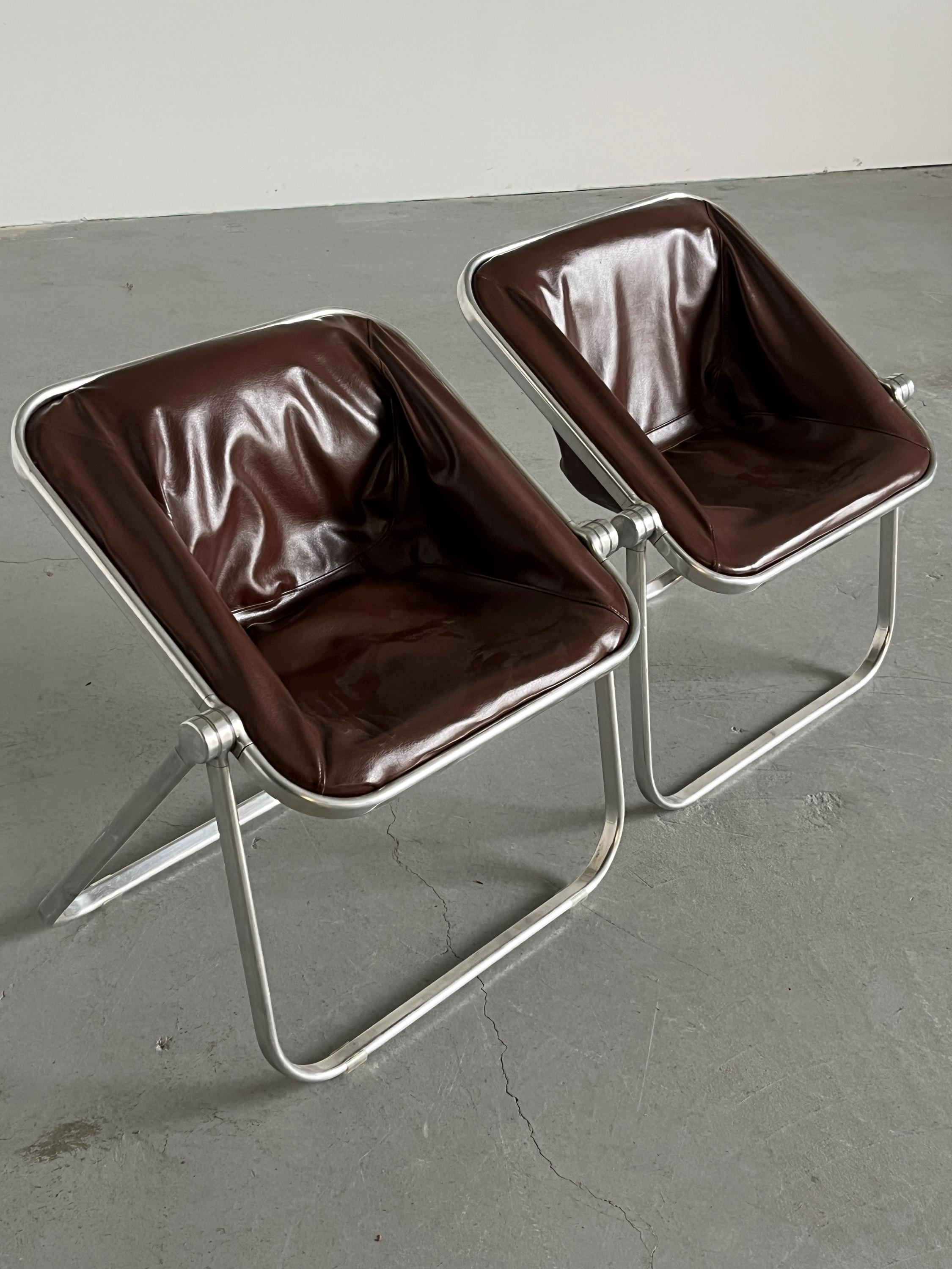 ‘Plona’ Folding Chairs by Giancarlo Piretti for Anonima Castelli