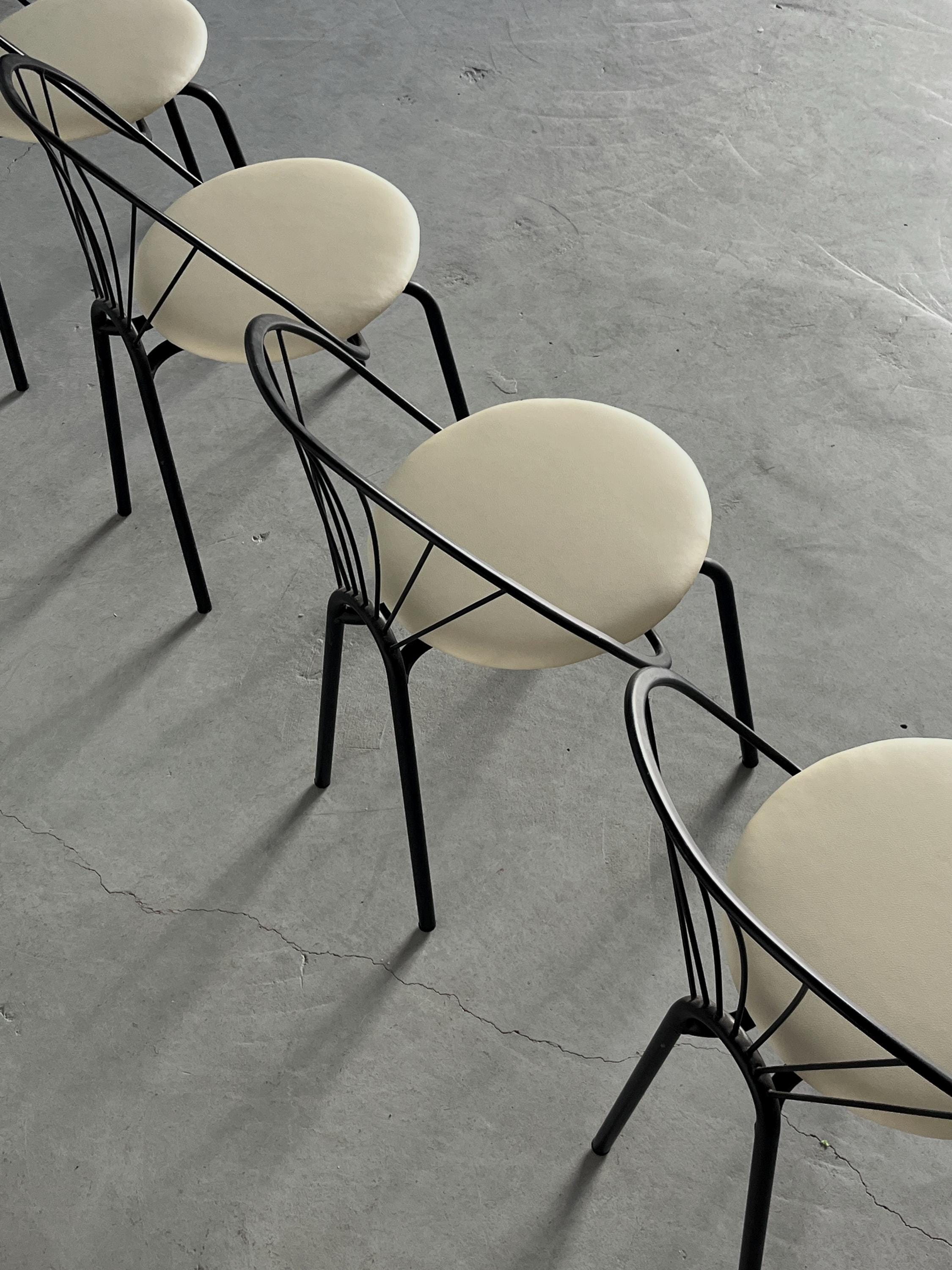 Circular Garden Chairs in Style of Paolo Pallucco