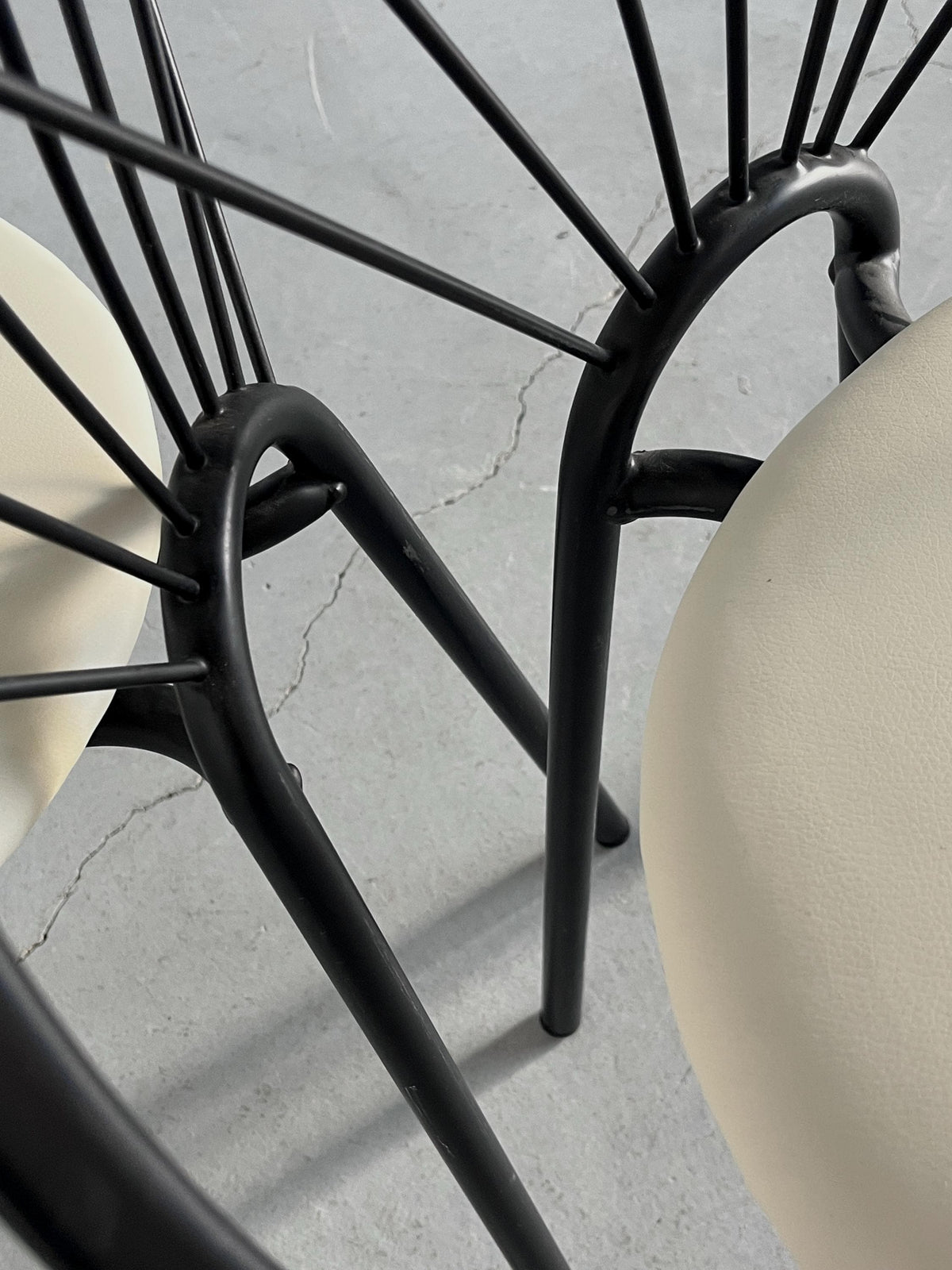 Circular Garden Chairs in Style of Paolo Pallucco