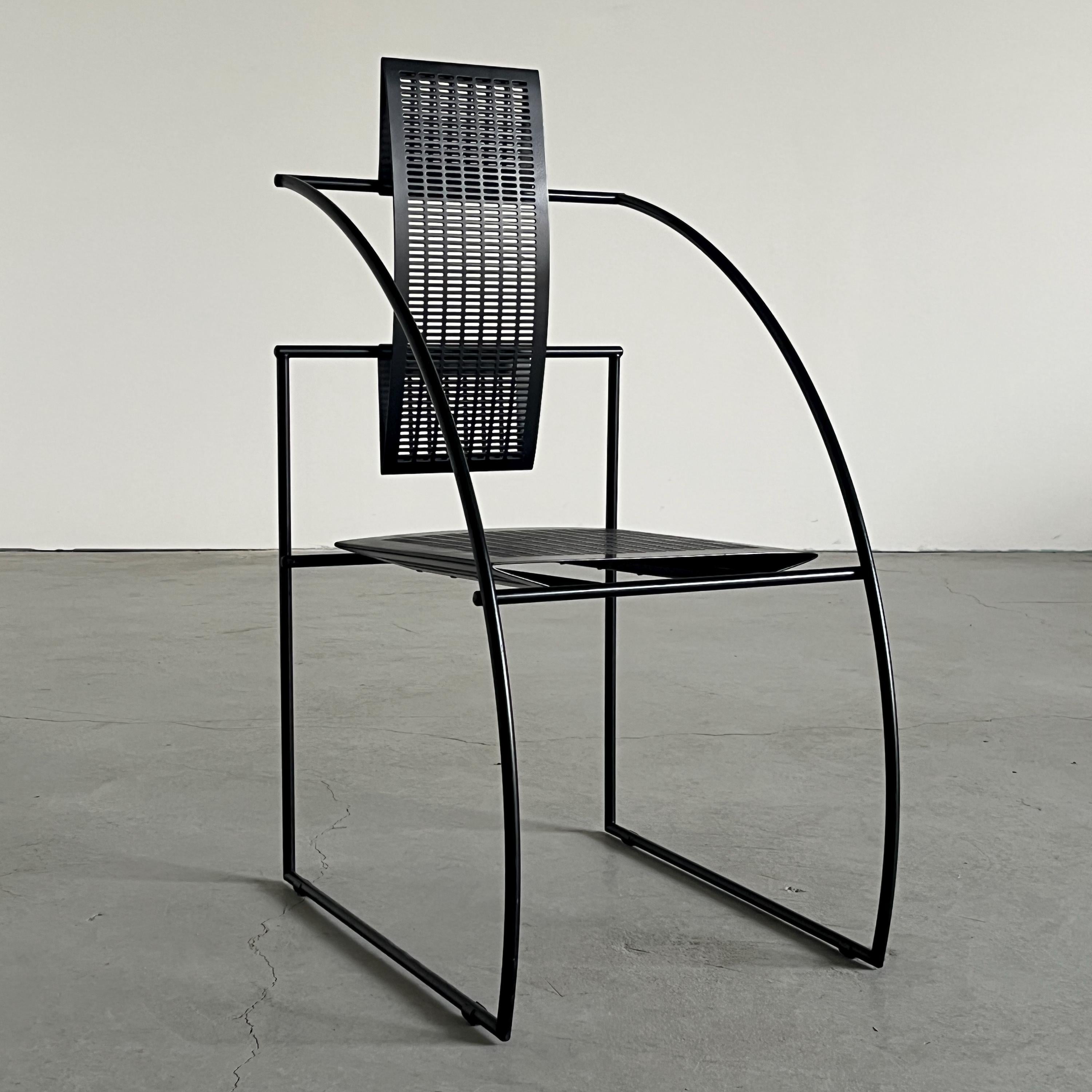 ‘Quinta’ Armchair by Mario Botta for Alias