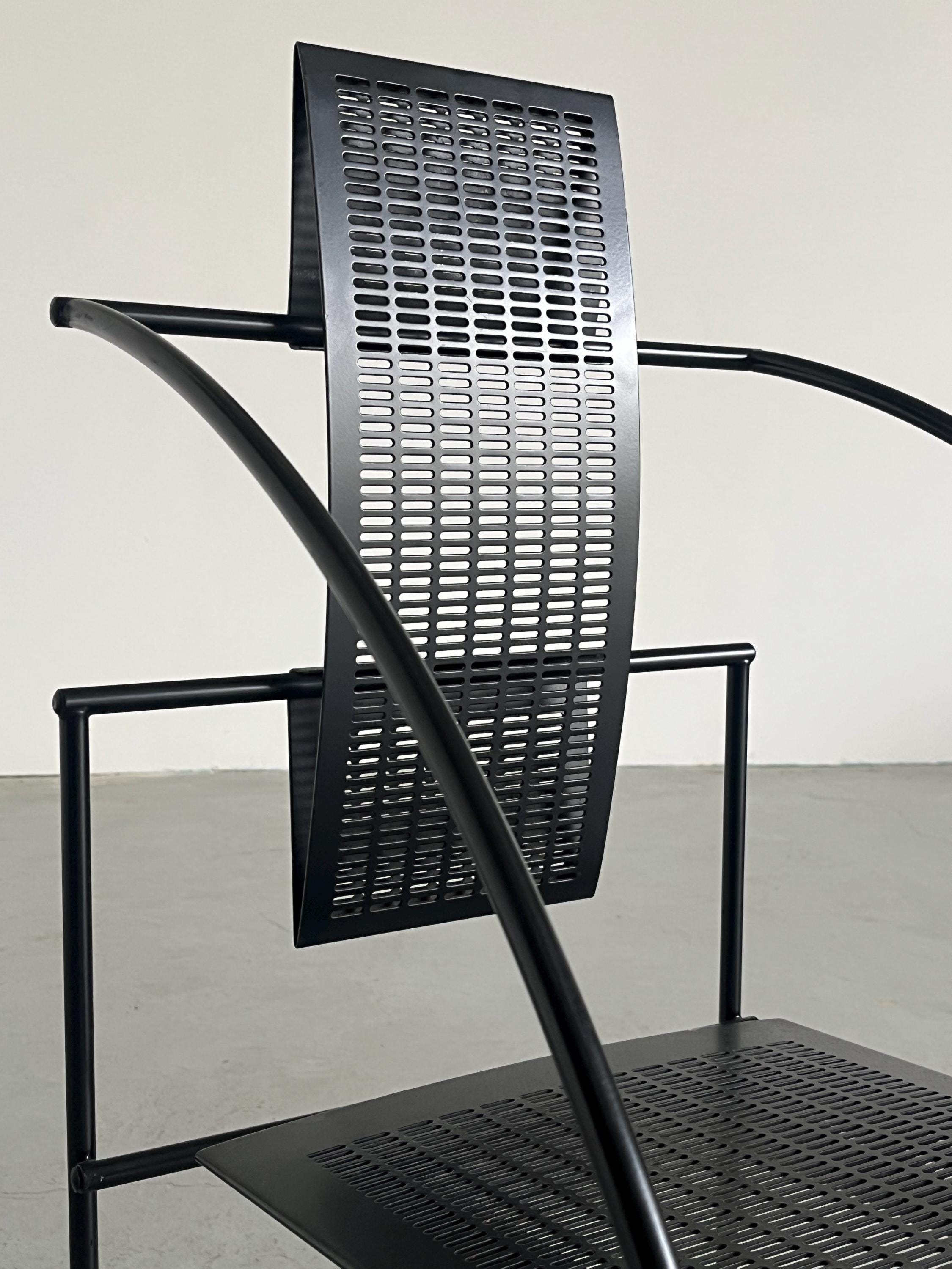 ‘Quinta’ Armchair by Mario Botta for Alias