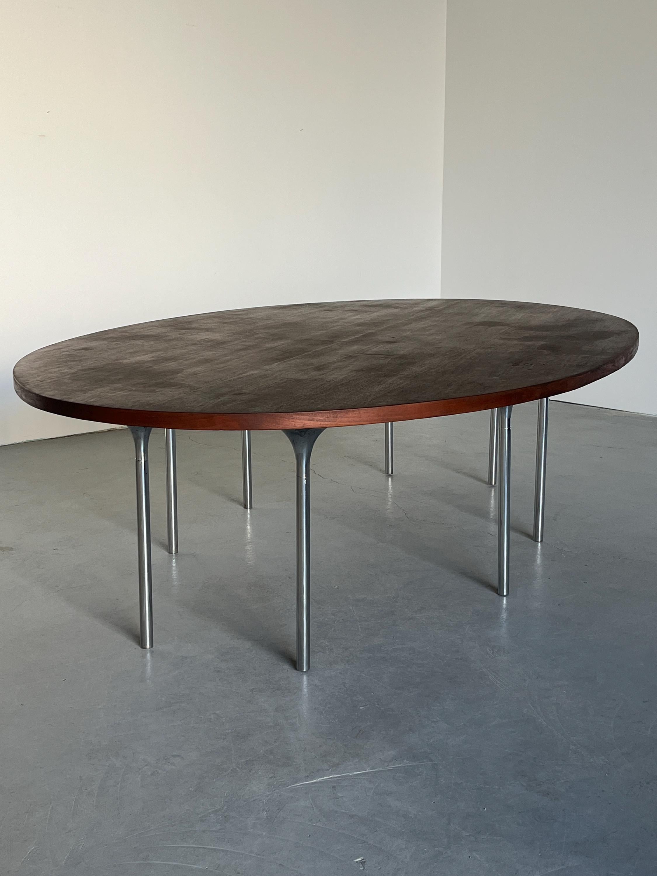 Large Mid-Century Conference Table