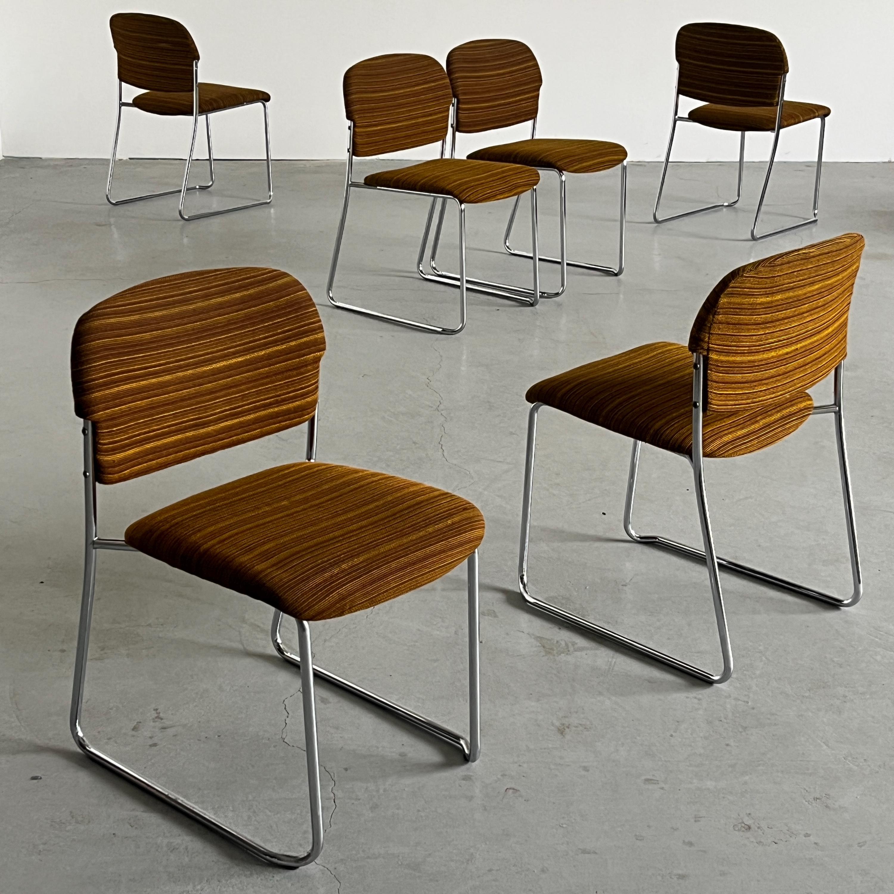 Gerd Lange Dining Chairs for Drabert