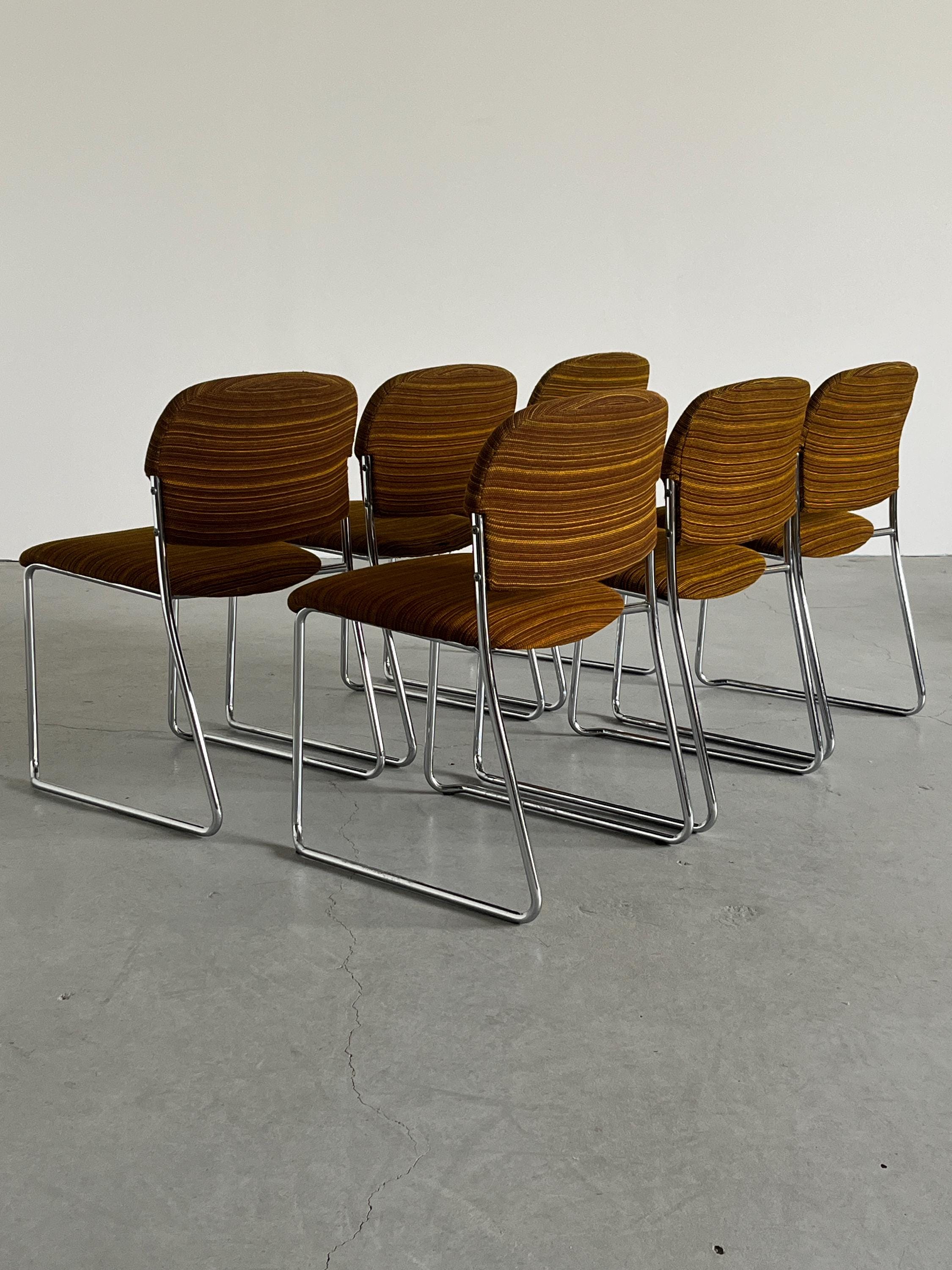 Gerd Lange Dining Chairs for Drabert