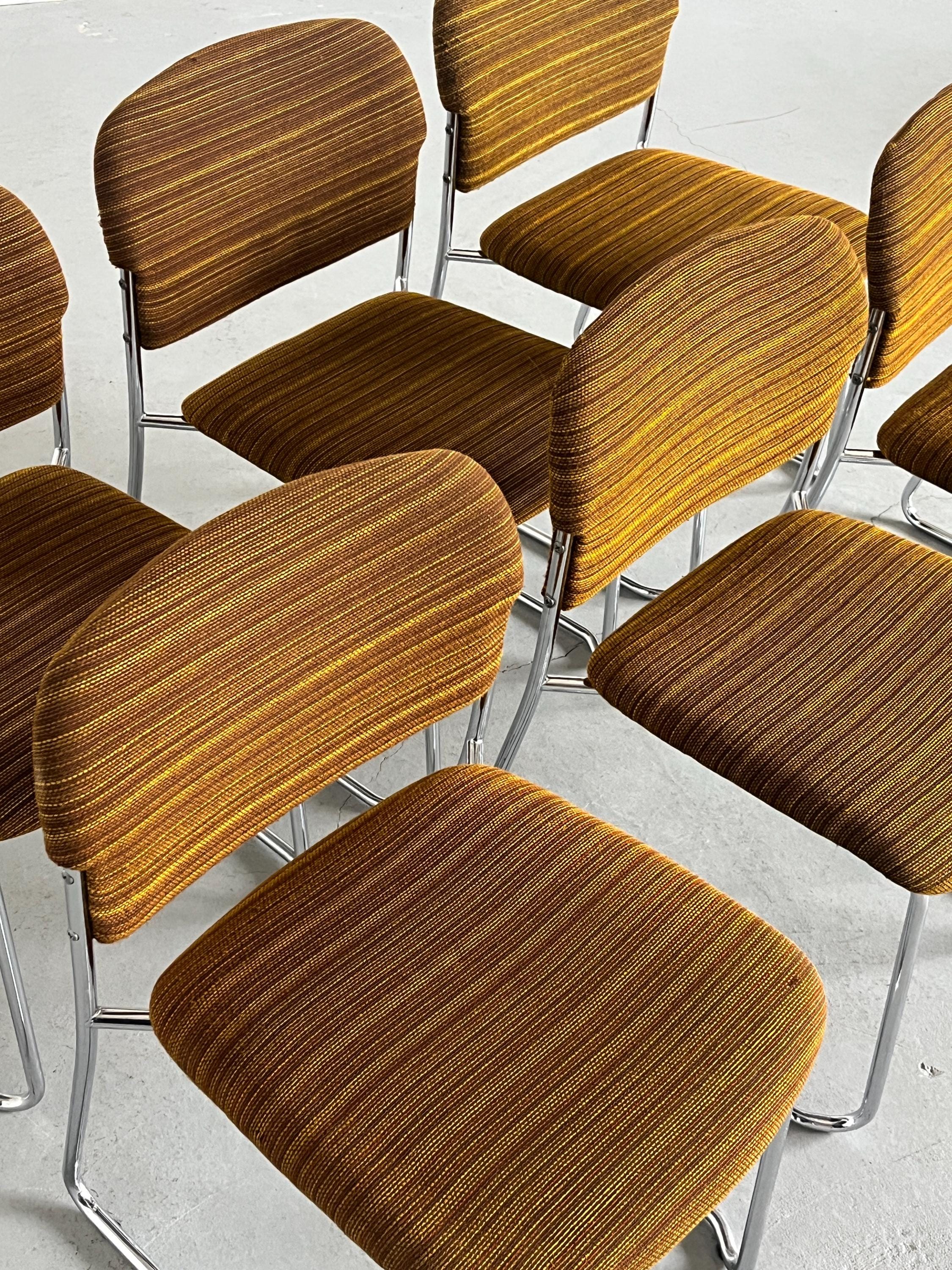 Gerd Lange Dining Chairs for Drabert