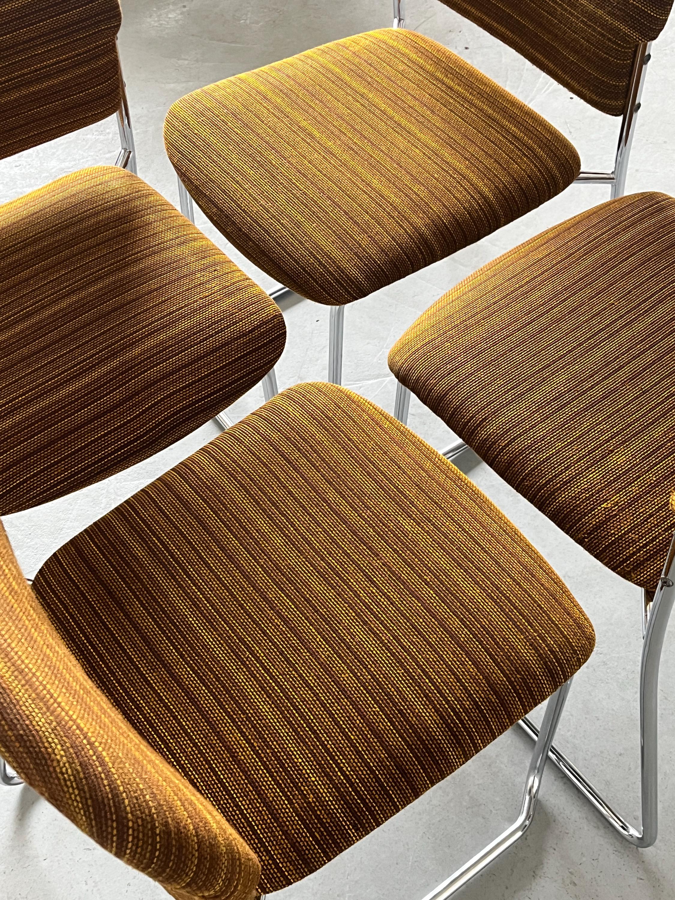 Gerd Lange Dining Chairs for Drabert