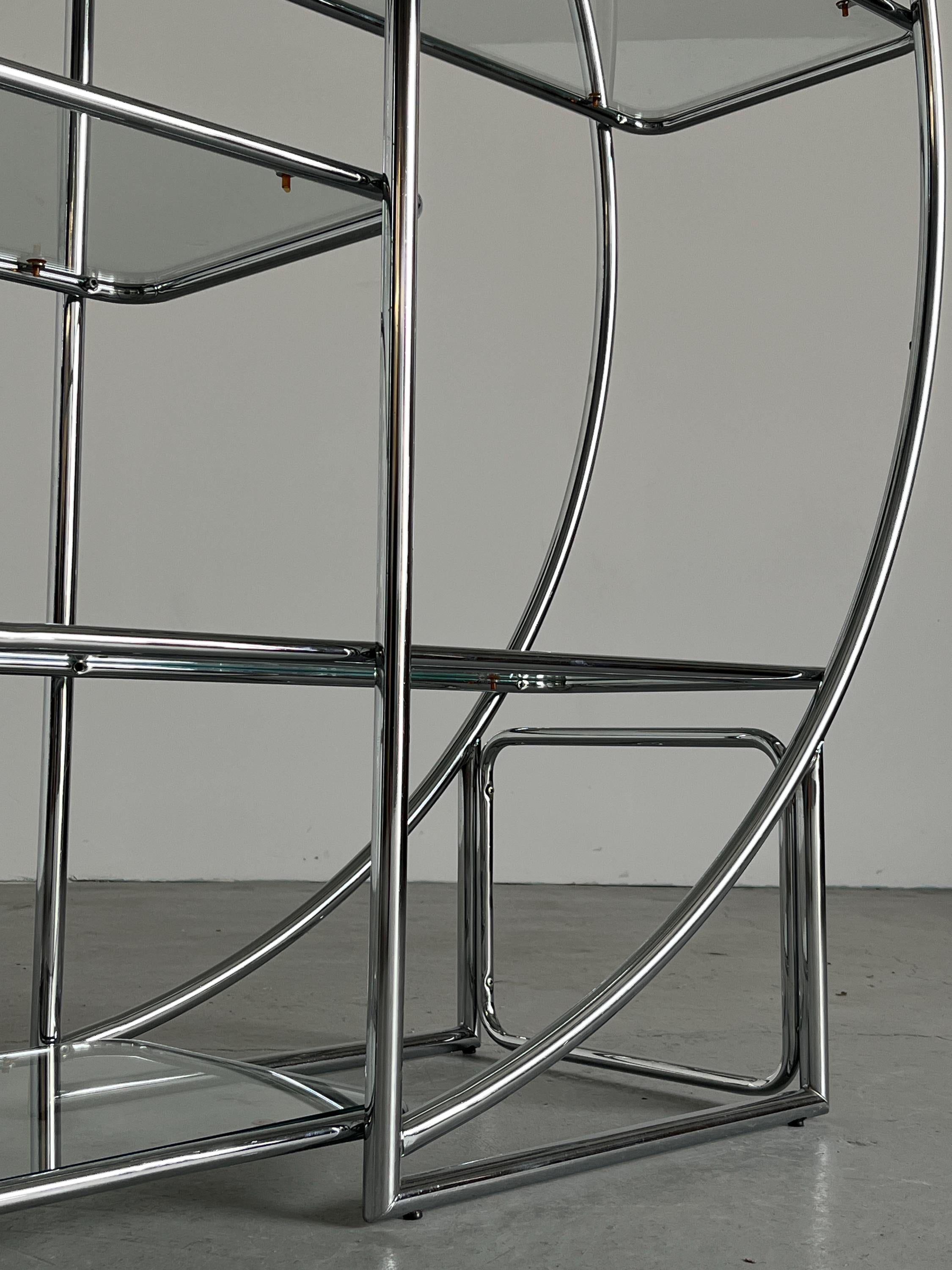 Bauhaus Round Etagere or Room Divider