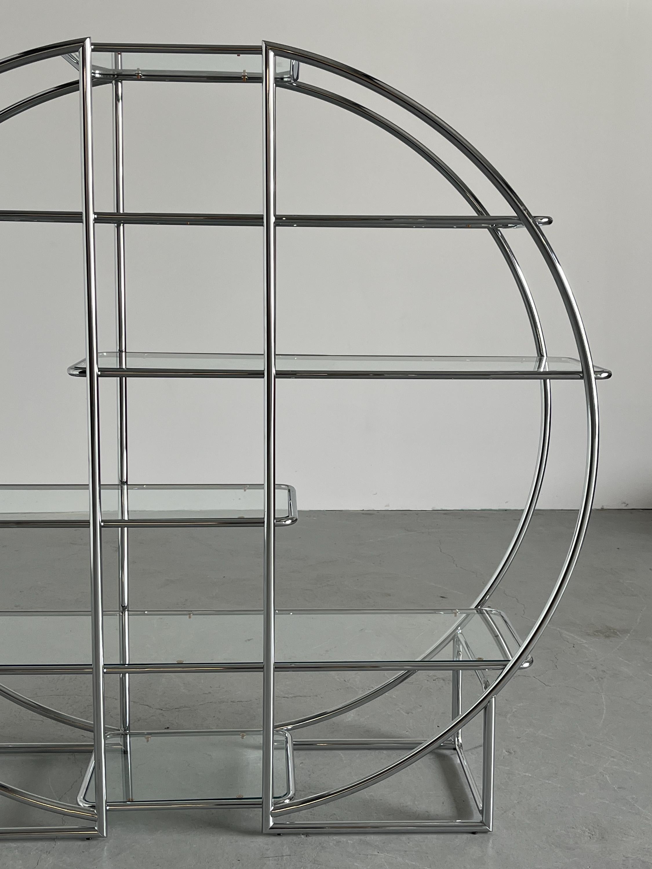 Bauhaus Round Etagere or Room Divider