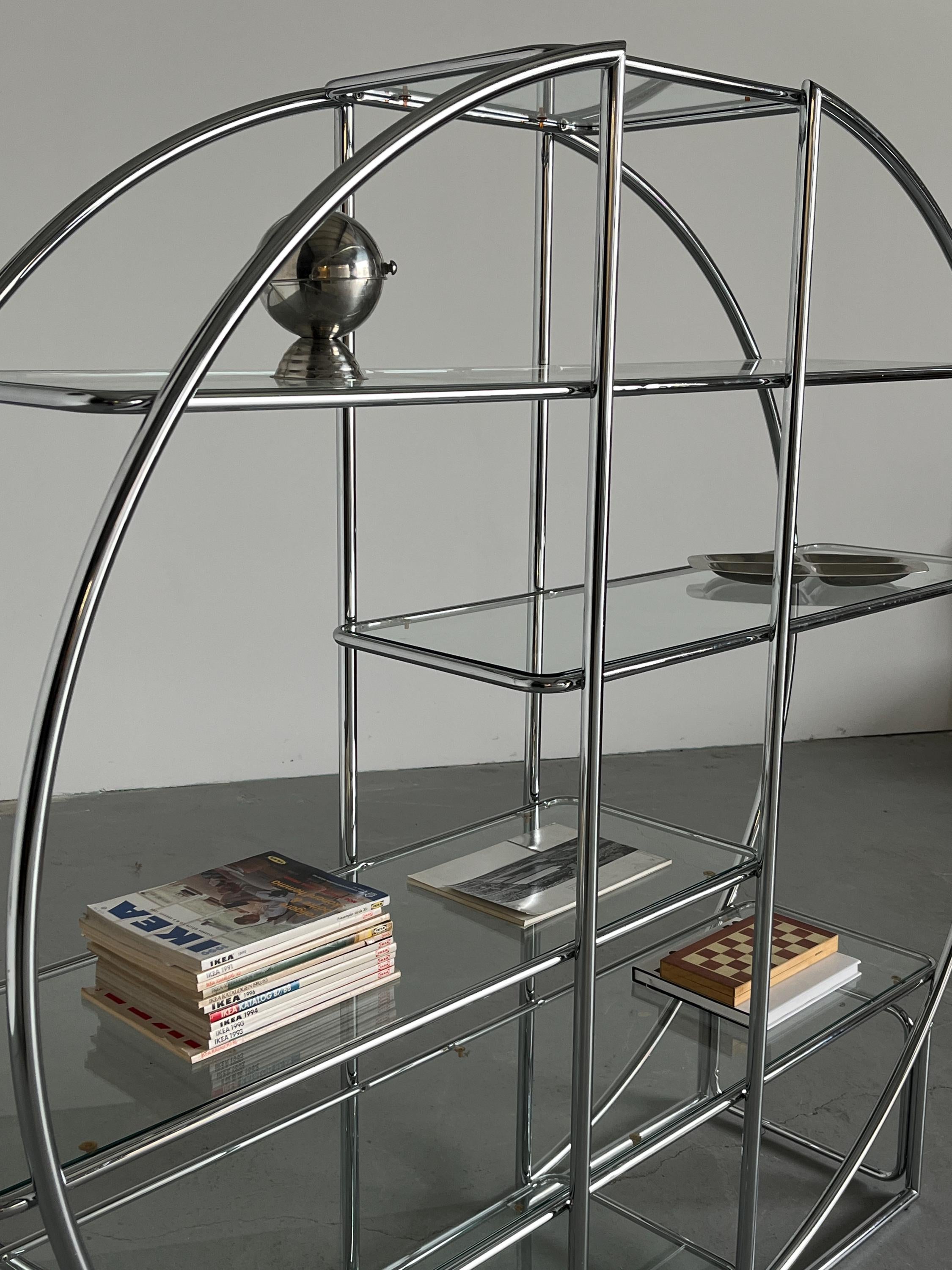 Bauhaus Round Etagere or Room Divider
