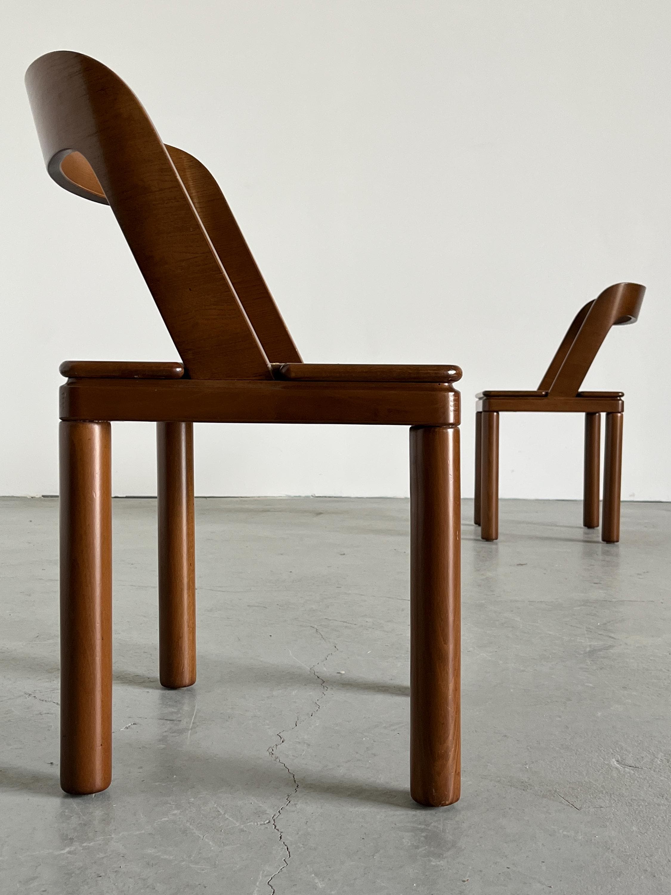 Vintage Italian Dining Chairs by RB Rossana