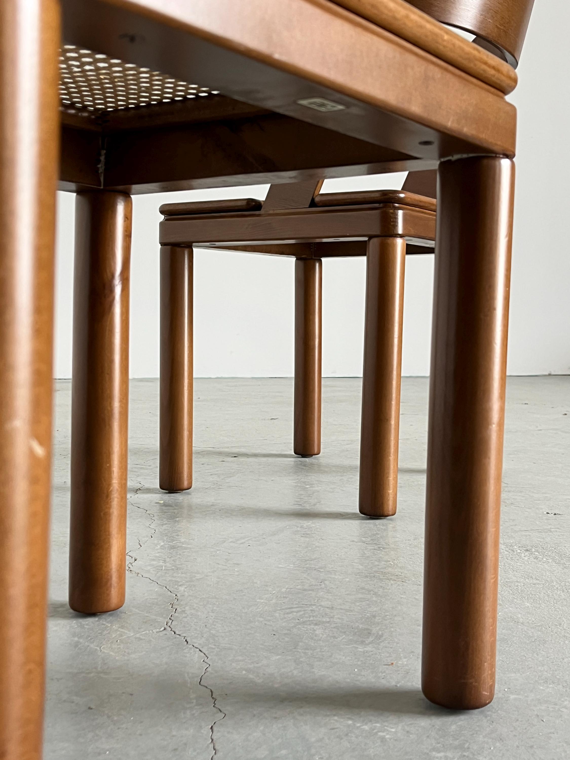 Vintage Italian Dining Chairs by RB Rossana