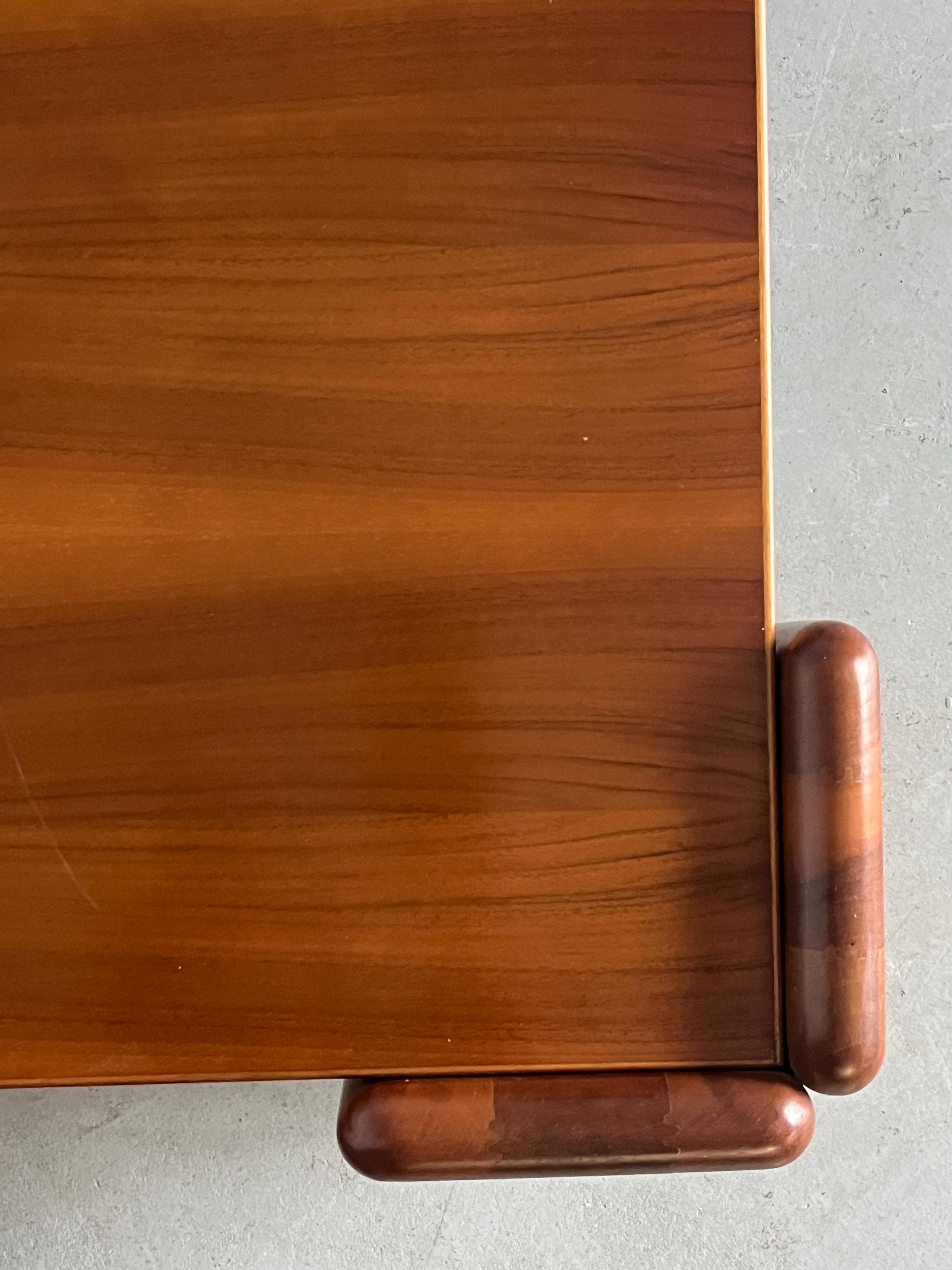 Sapporo Walnut Coffee Table by Mario Marenco for Mobilgirgi