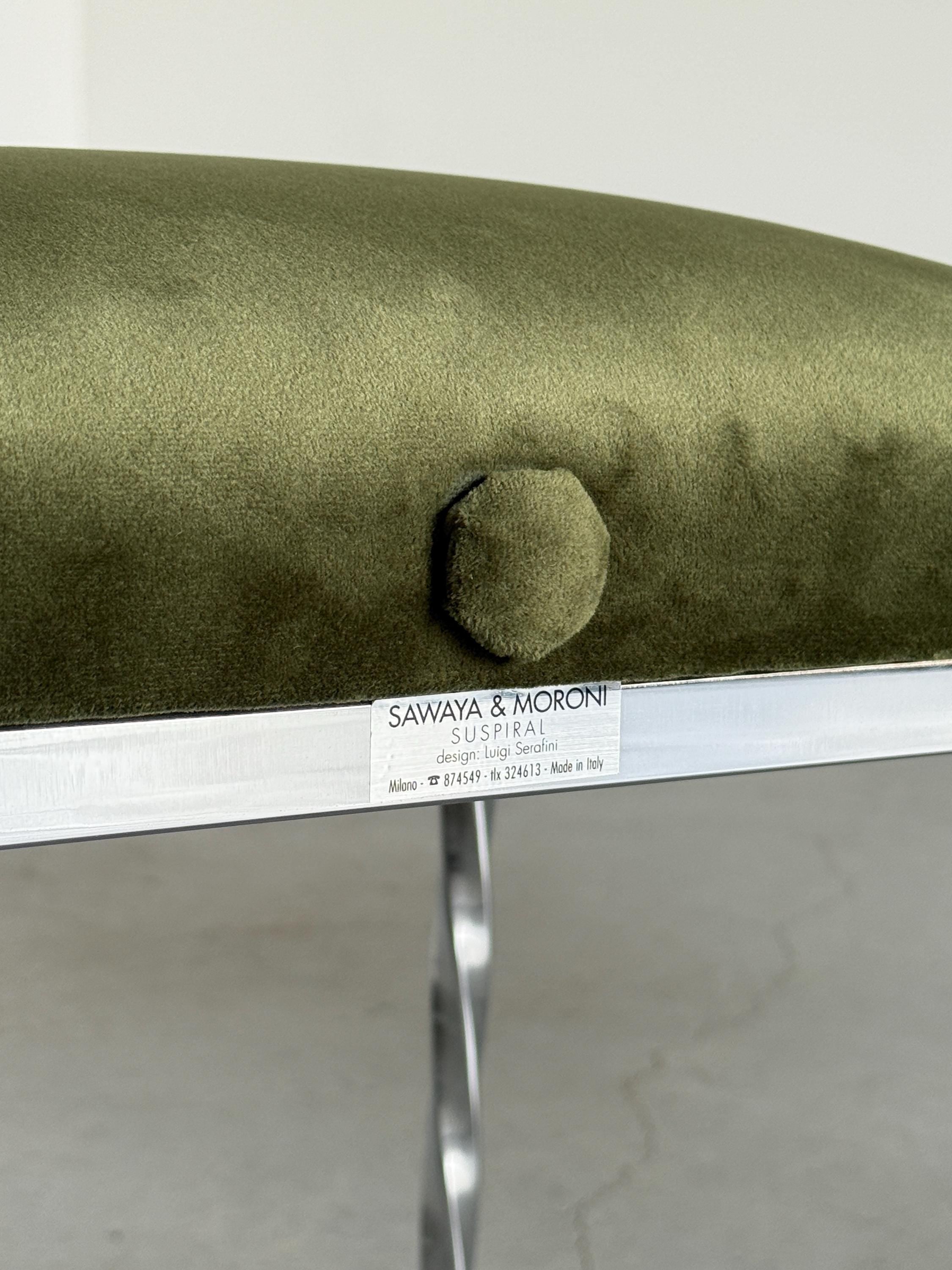 “Suspiral” Chairs by Luigi Serafini for Sawaya &amp; Moroni