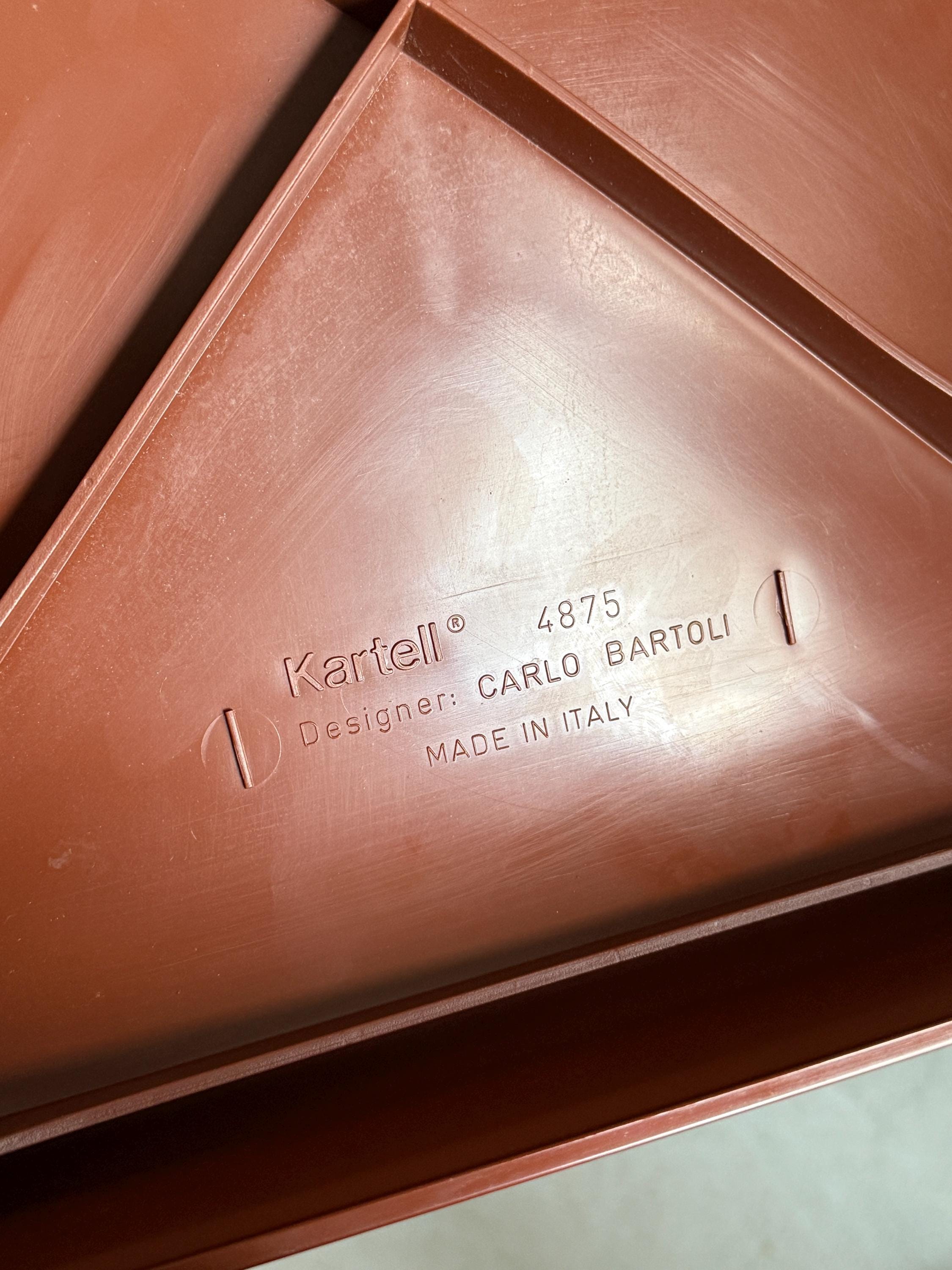 Carlo Bartoli ‘4875’ Chairs for Kartell