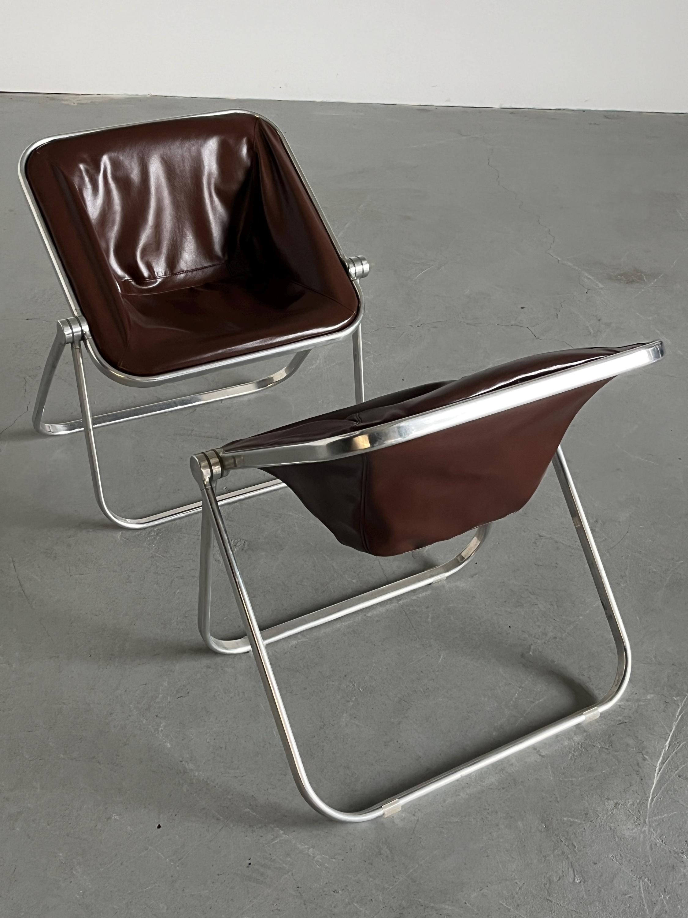 ‘Plona’ Folding Chairs by Giancarlo Piretti for Anonima Castelli