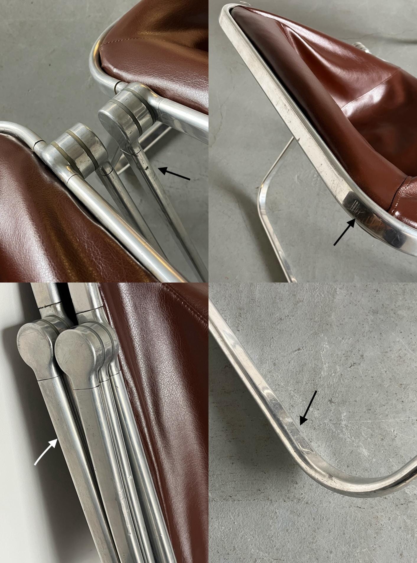 ‘Plona’ Folding Chairs by Giancarlo Piretti for Anonima Castelli