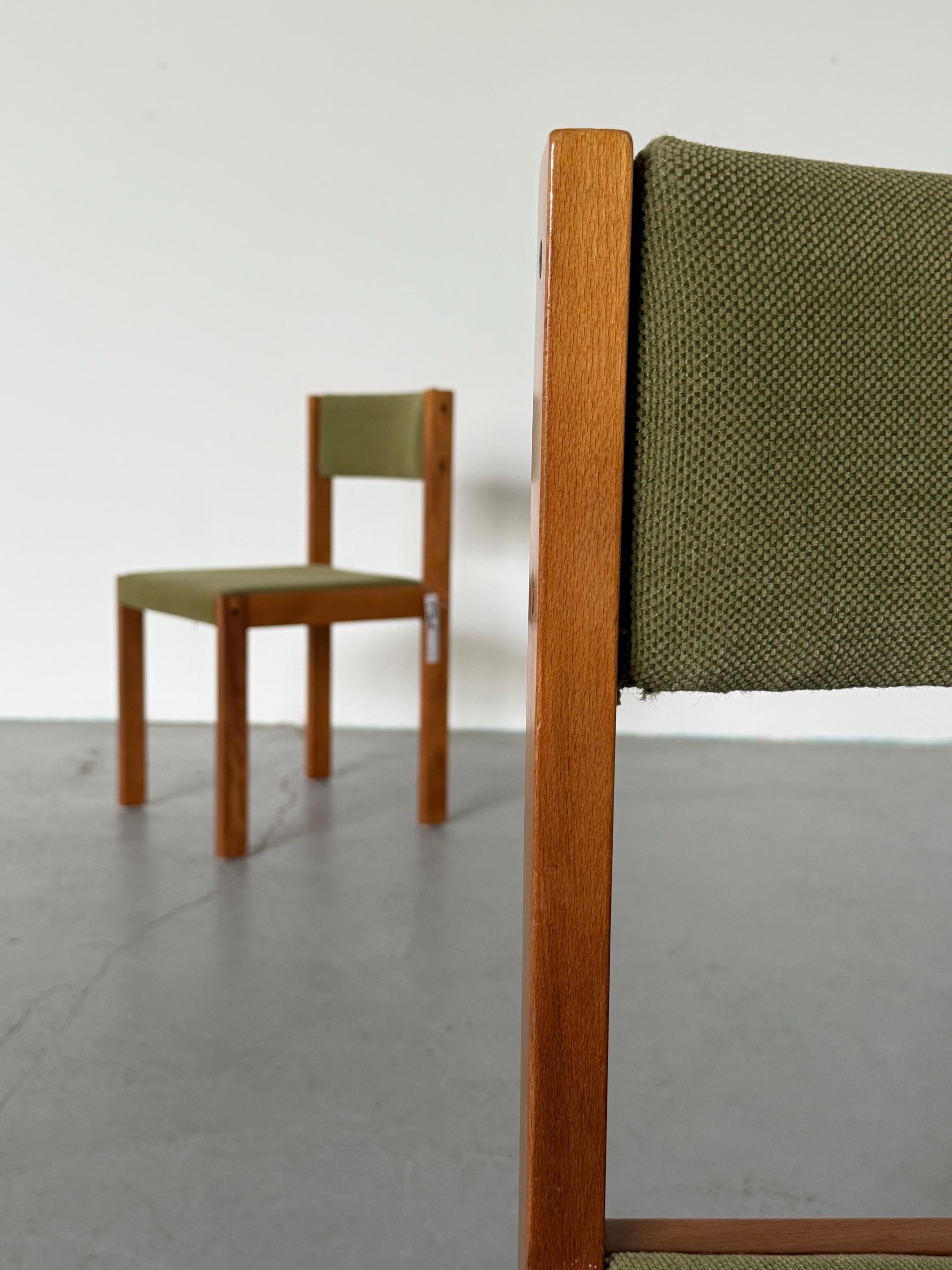 Constructivist Solid Wood Dining Chairs