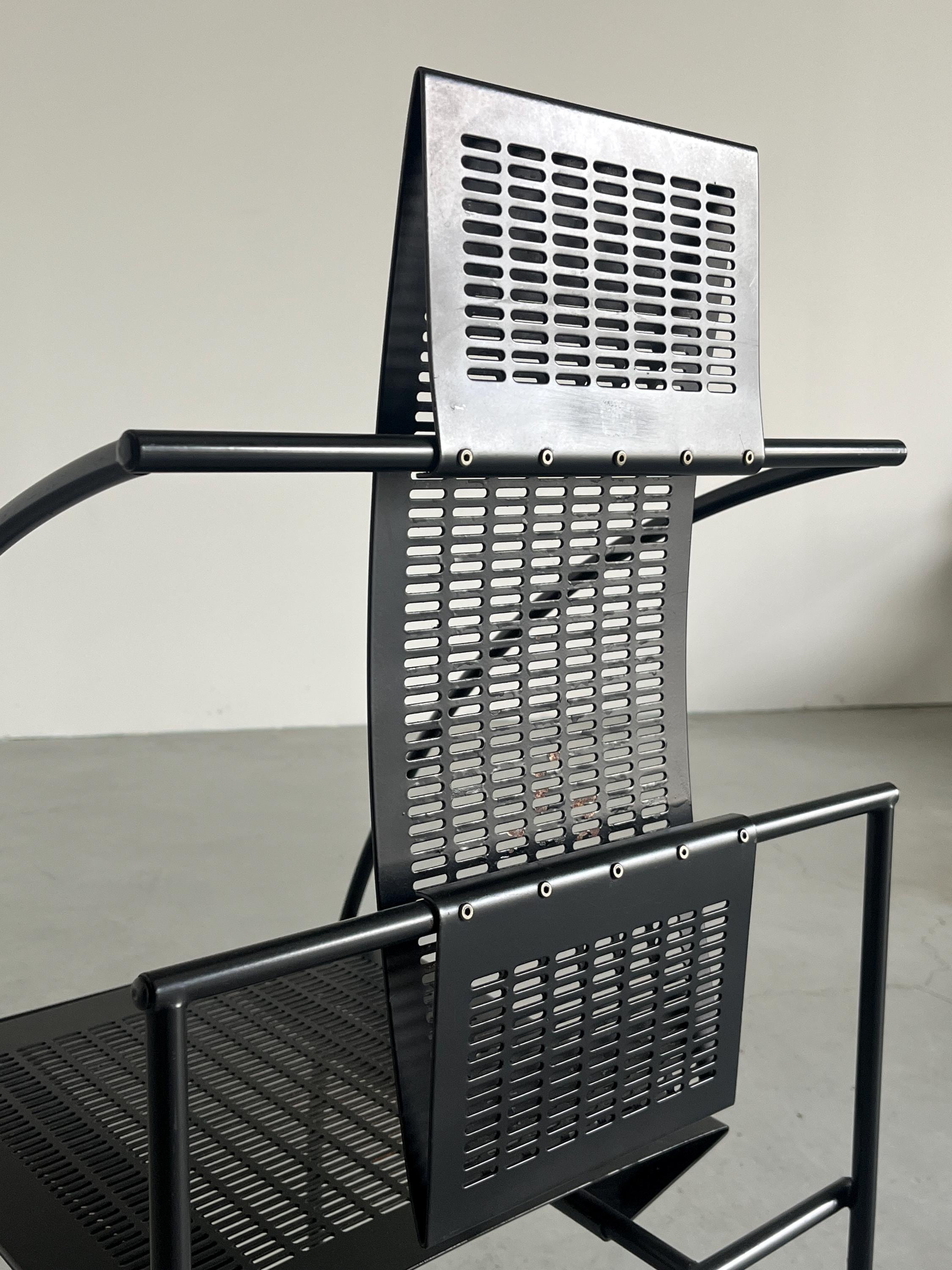 ‘Quinta’ Armchair by Mario Botta for Alias
