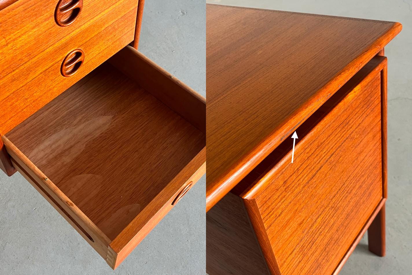 Danish Office Desk by Arne Vodder for GV Møbler