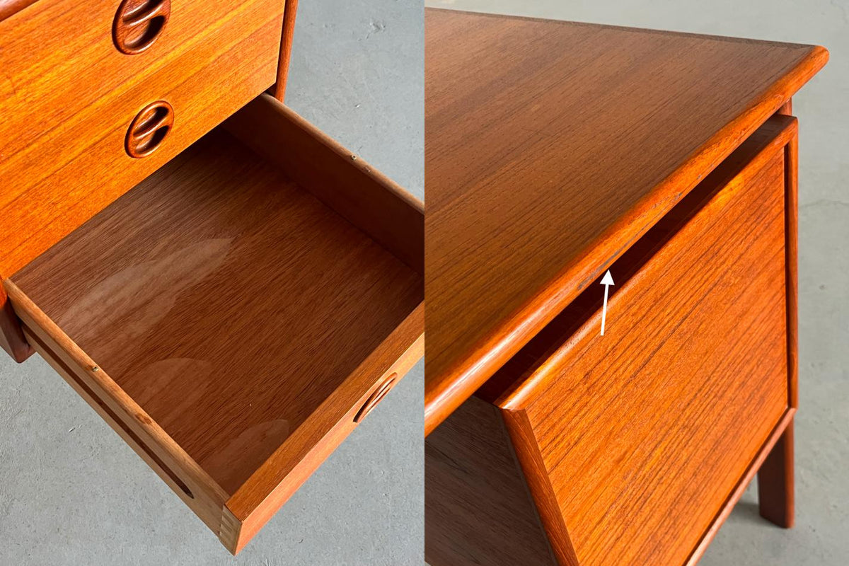 Danish Office Desk by Arne Vodder for GV Møbler
