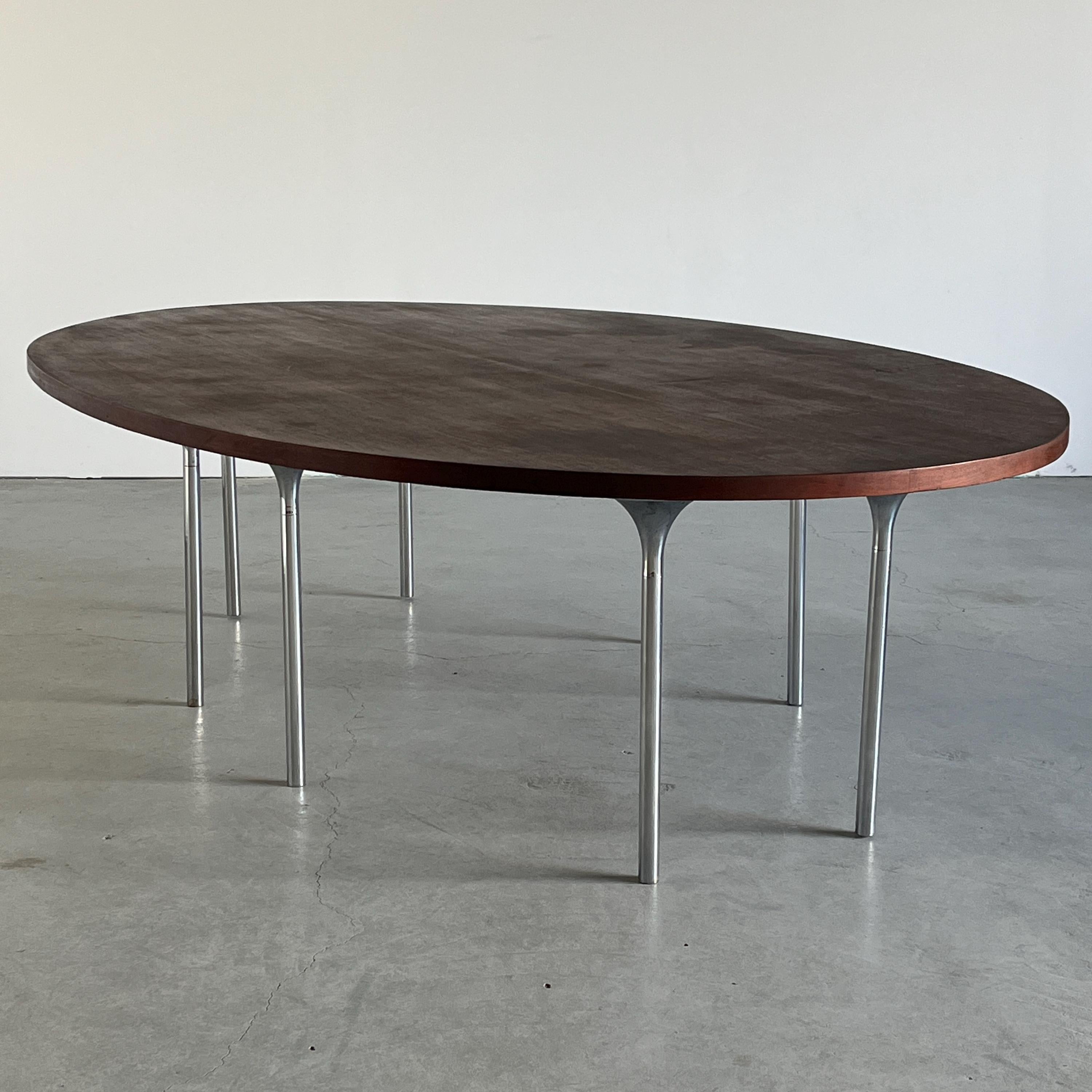 Large Mid-Century Conference Table