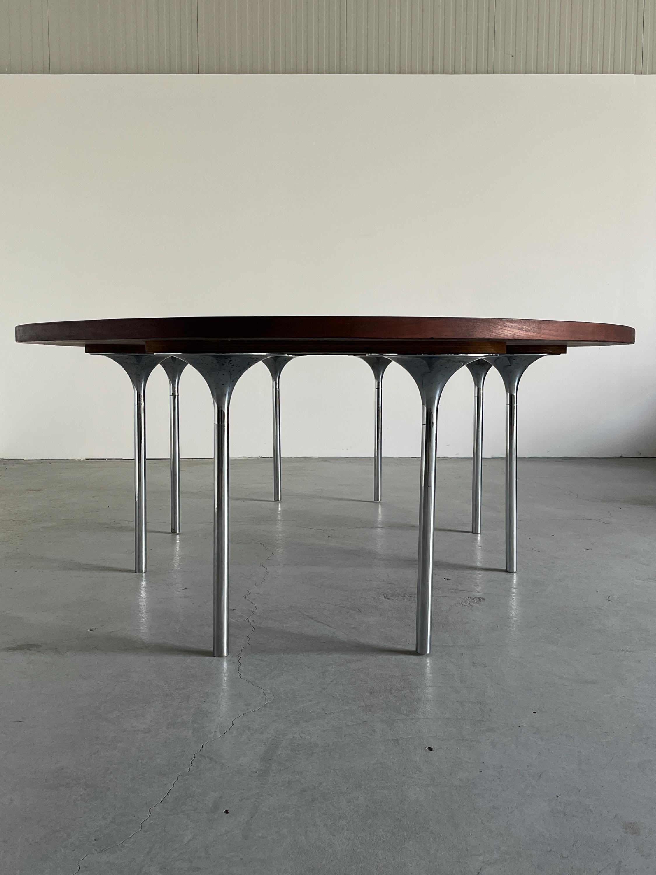 Large Mid-Century Conference Table