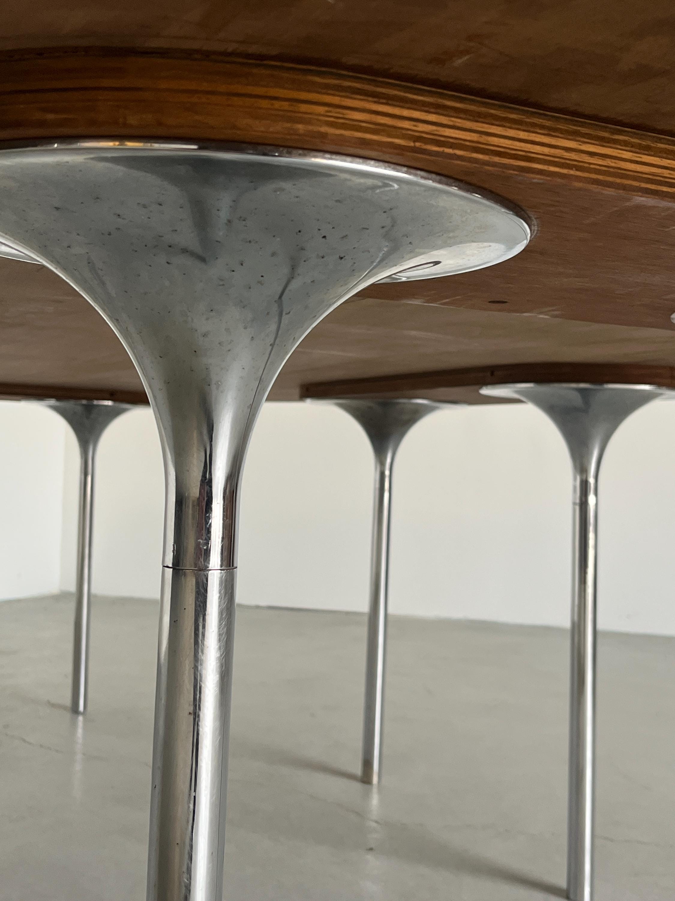 Large Mid-Century Conference Table