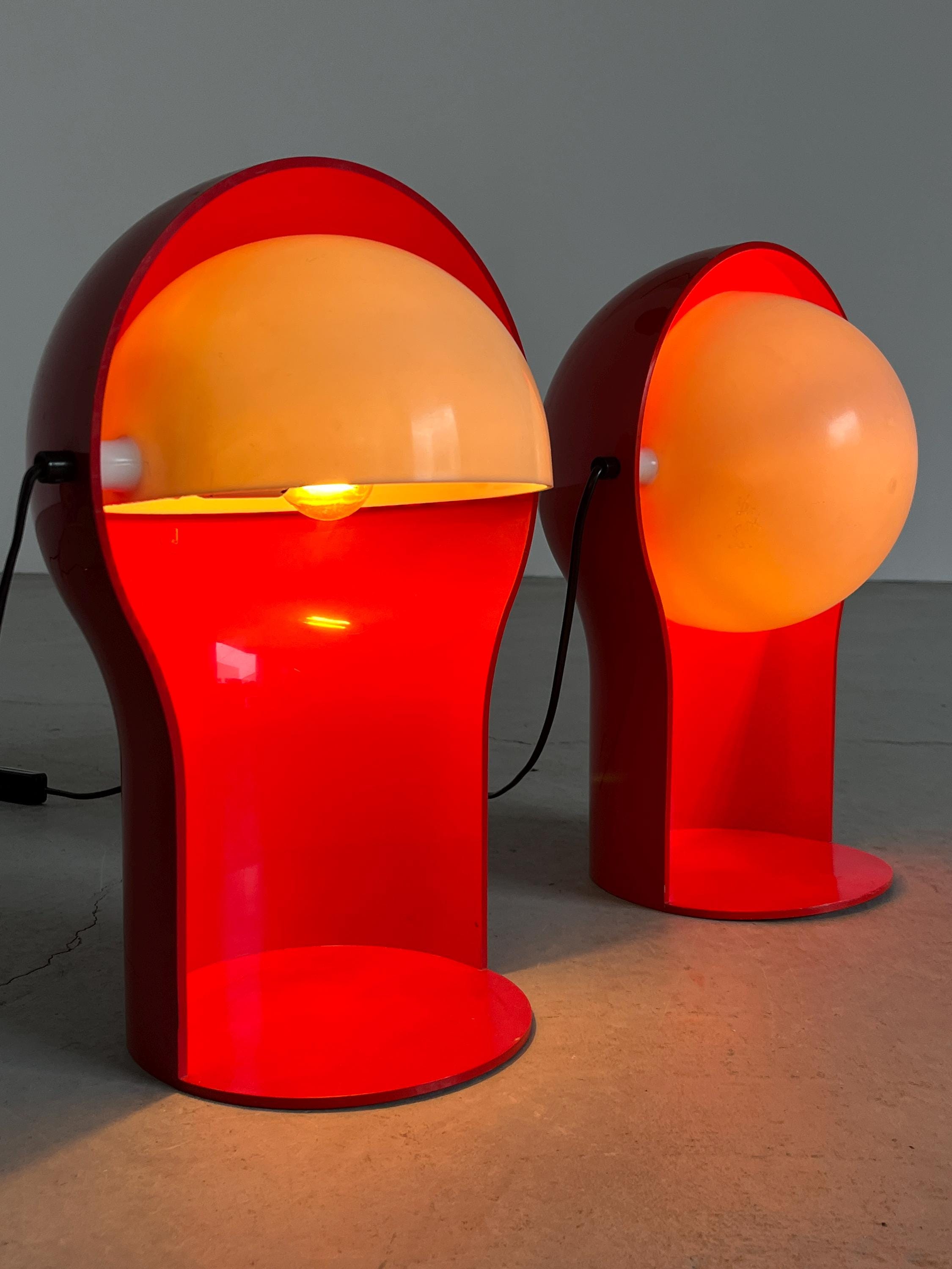 ‘Telegono’ Lamps by Vico Magistretti for Artemide