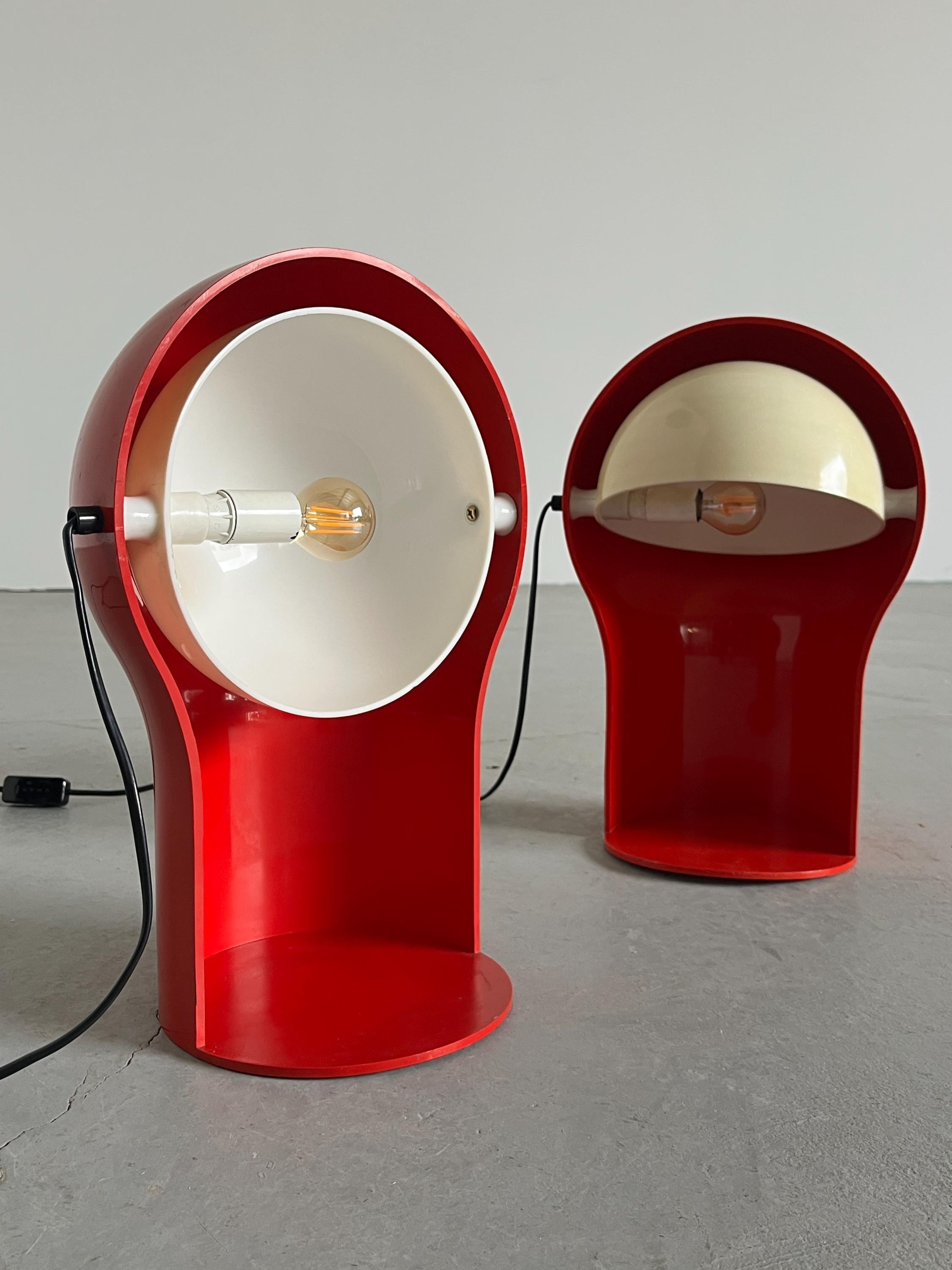 ‘Telegono’ Lamps by Vico Magistretti for Artemide