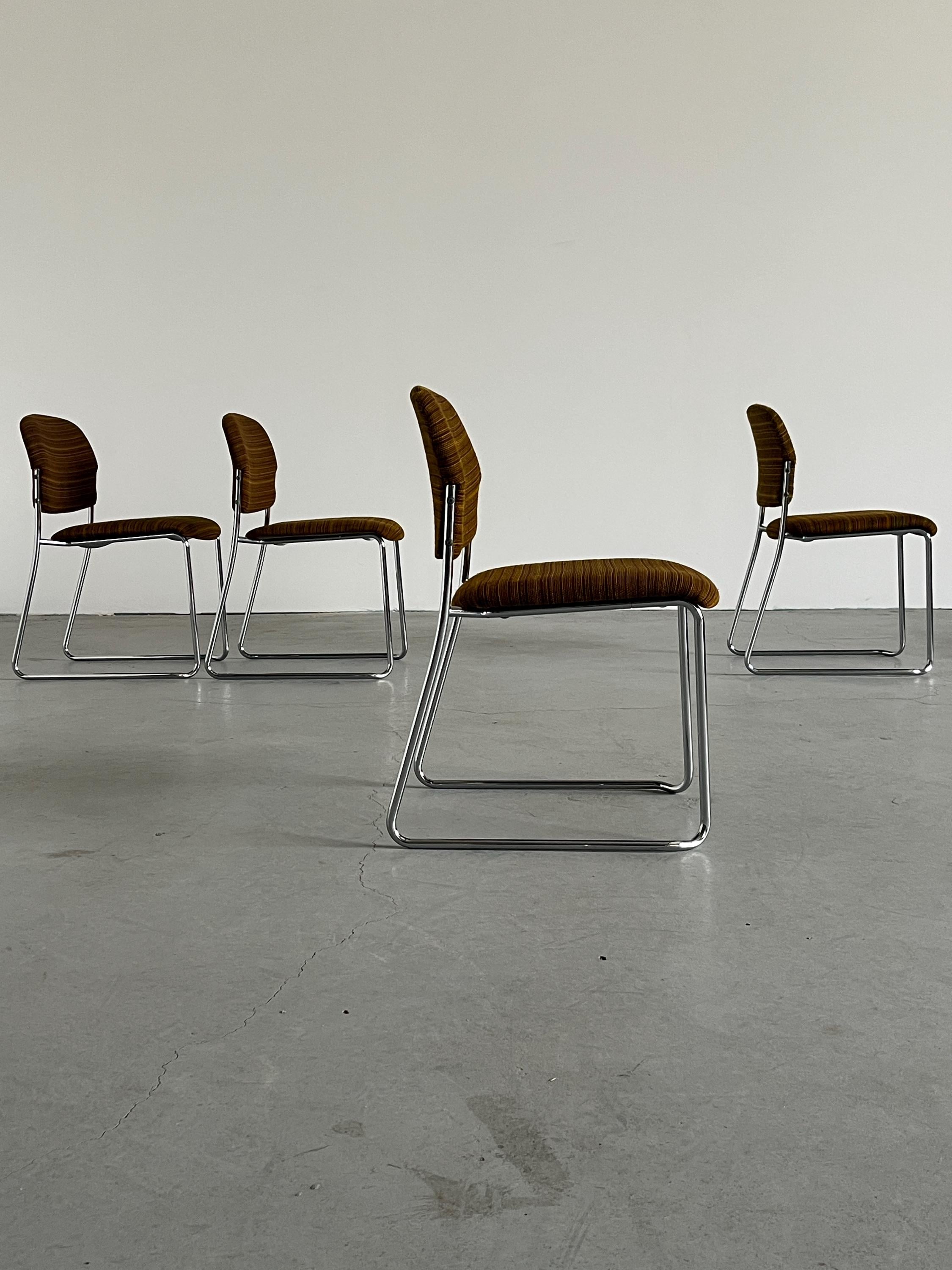 Gerd Lange Dining Chairs for Drabert