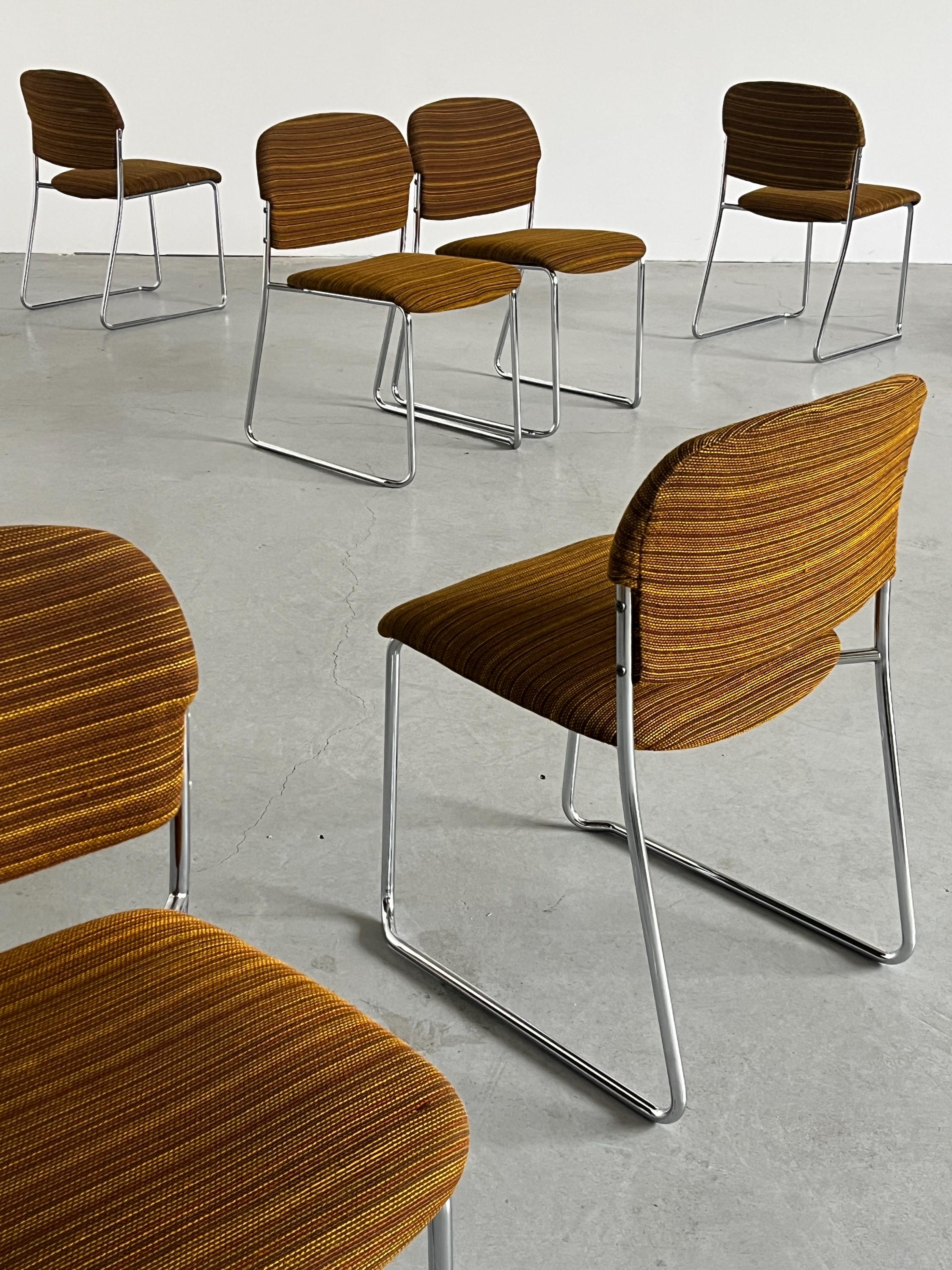 Gerd Lange Dining Chairs for Drabert