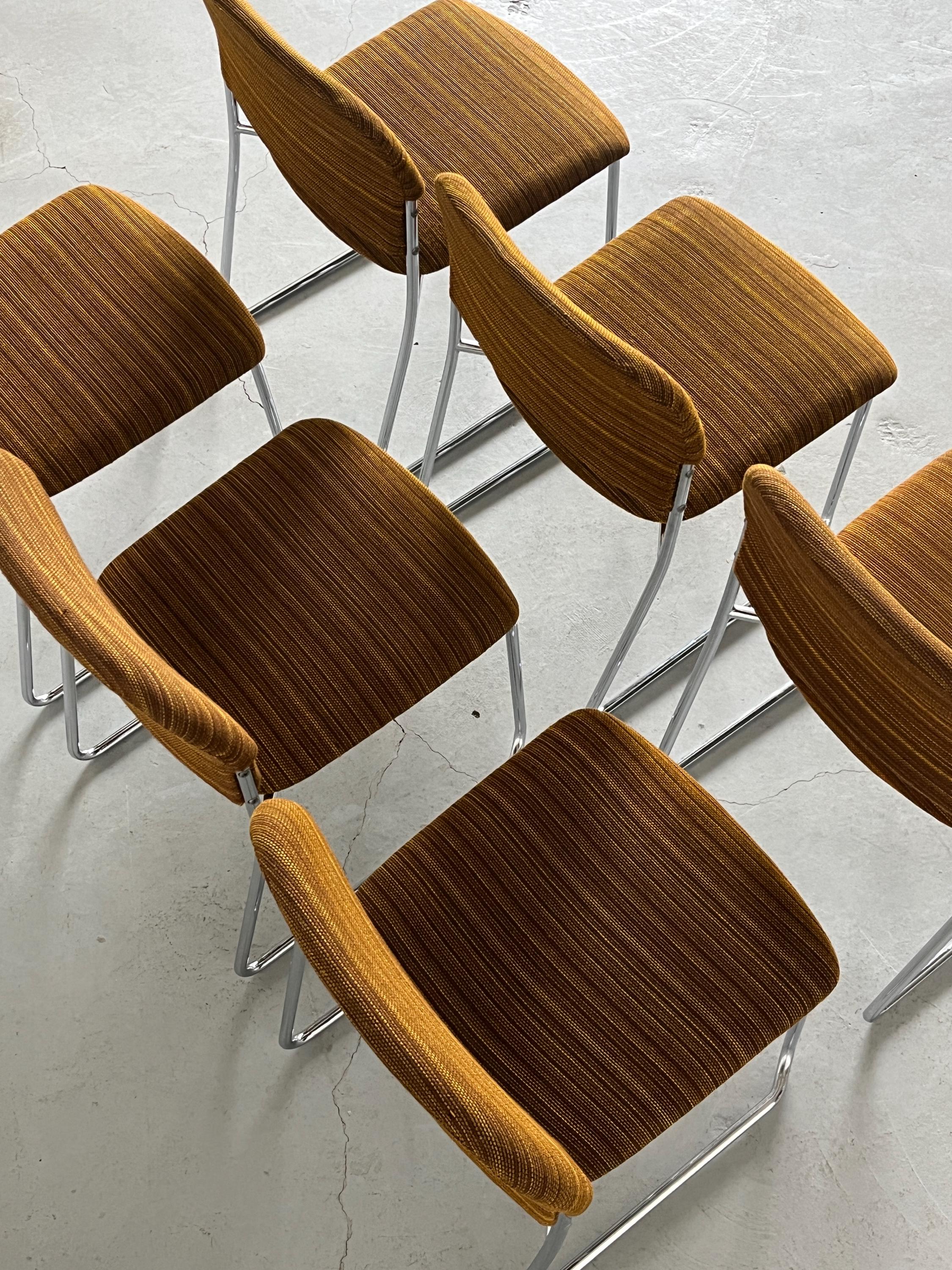 Gerd Lange Dining Chairs for Drabert
