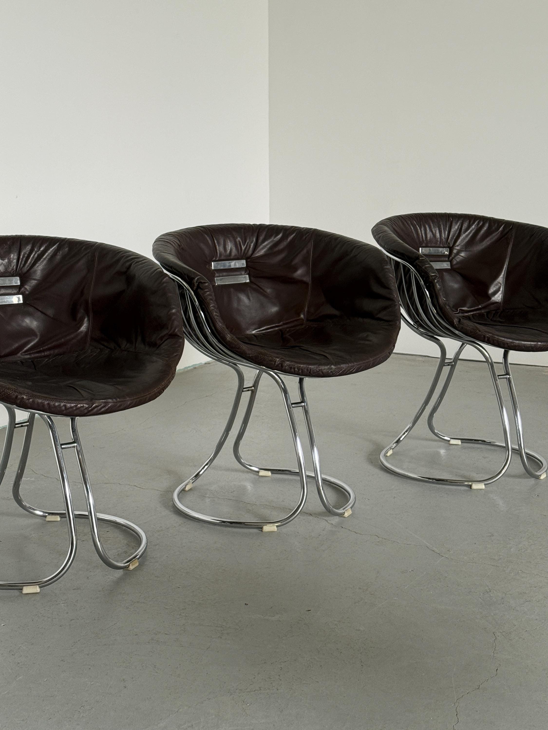 ‘Pan Am’ Armchairs by Gastone Rinaldi for Rima Padova